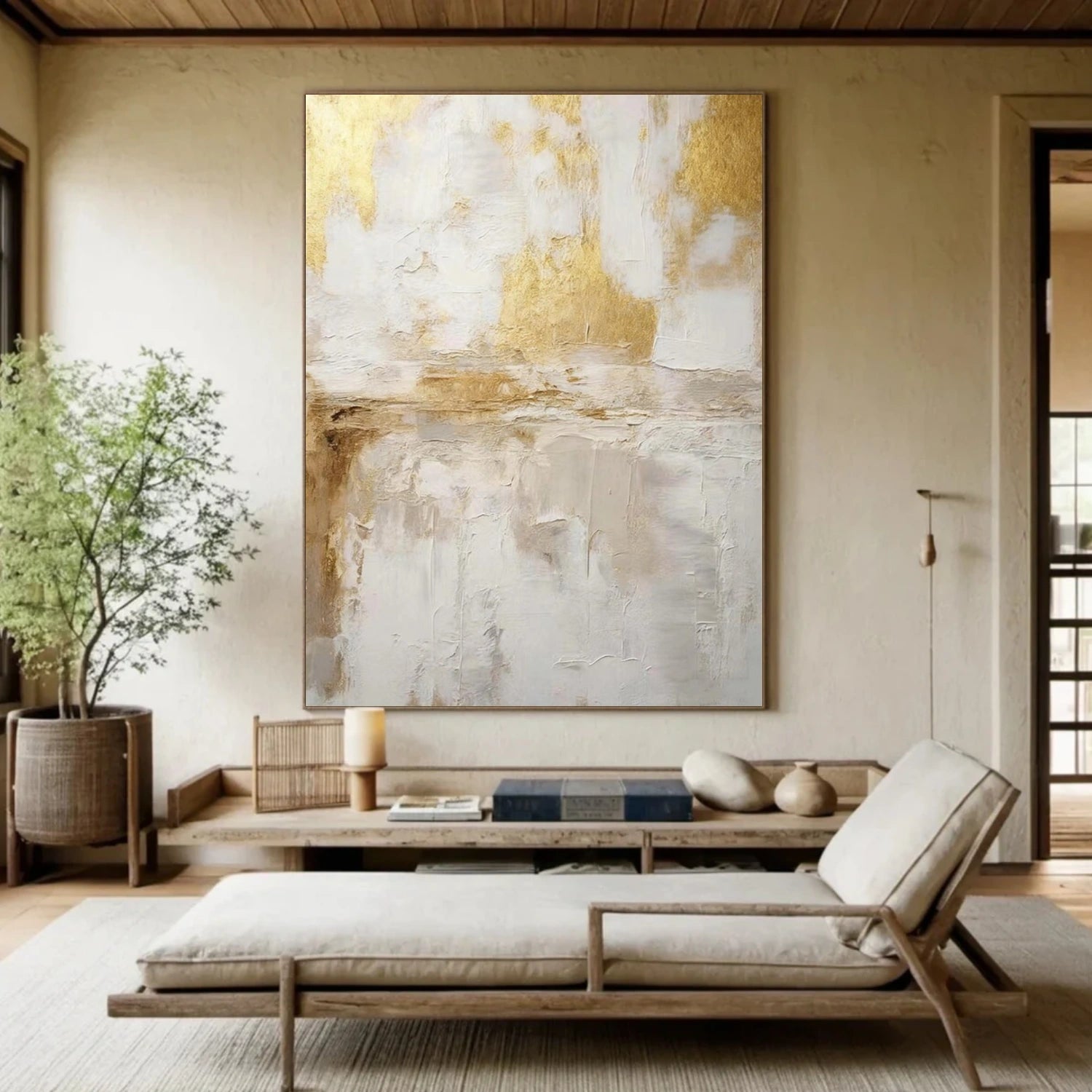 Abstract Canvas Wall Art #AP332