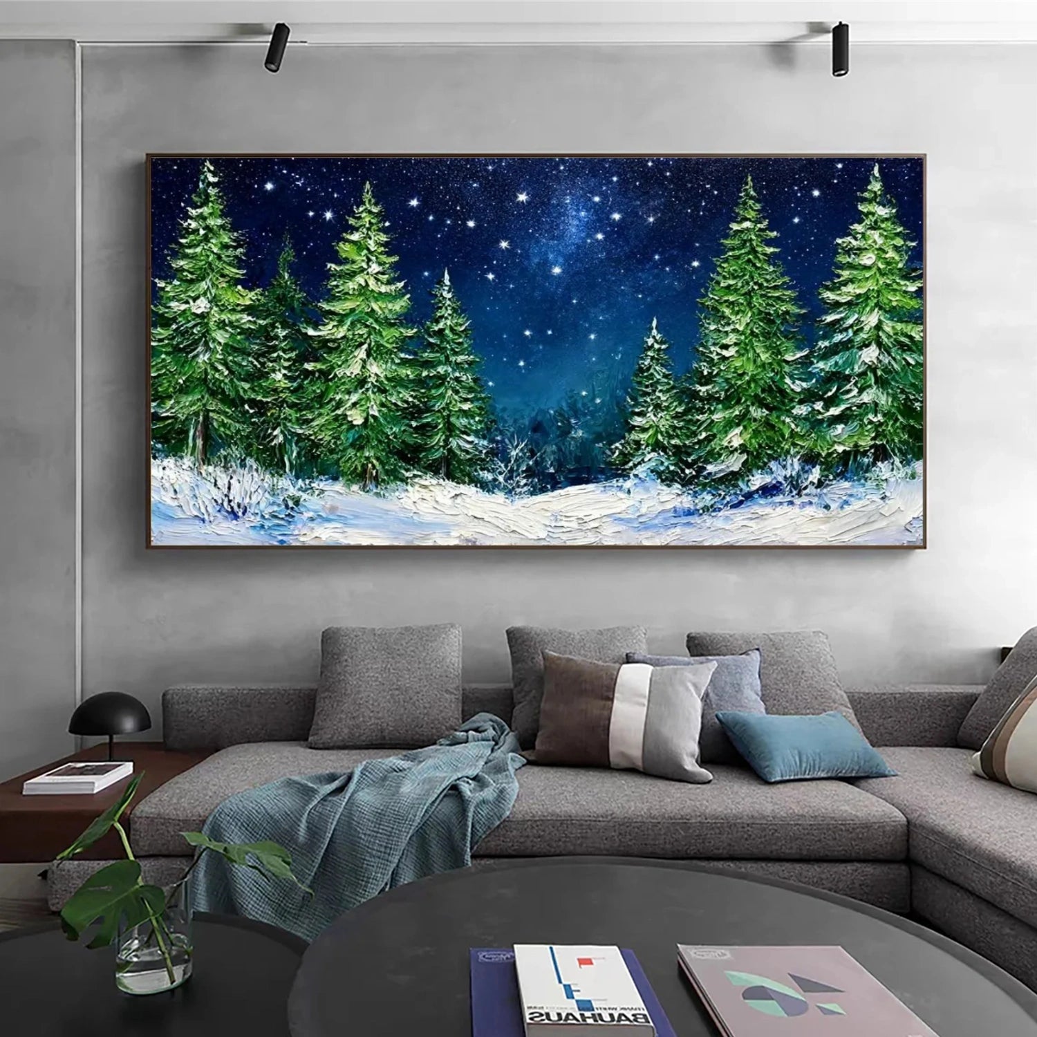 Tree Abstract Textured Wall Art #TP080