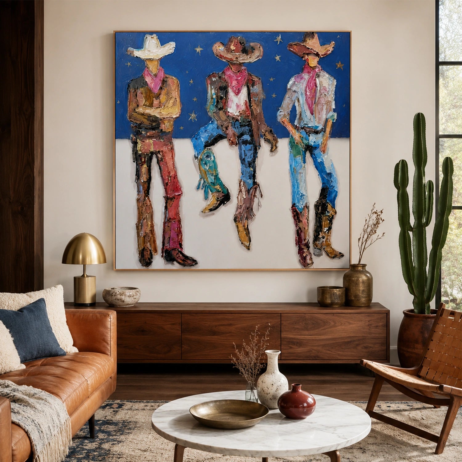 American Western Cowboy Art #VT245