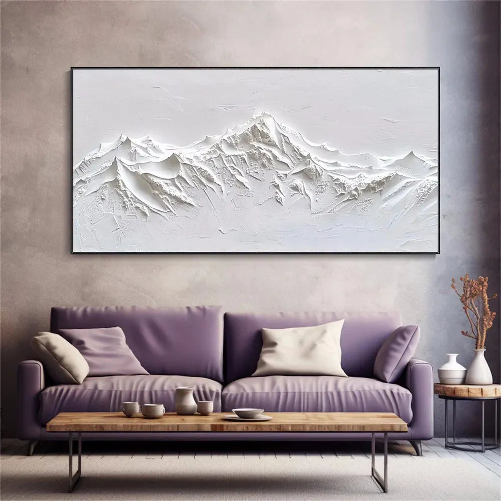 Mountain Textured Canvas Art #MO001