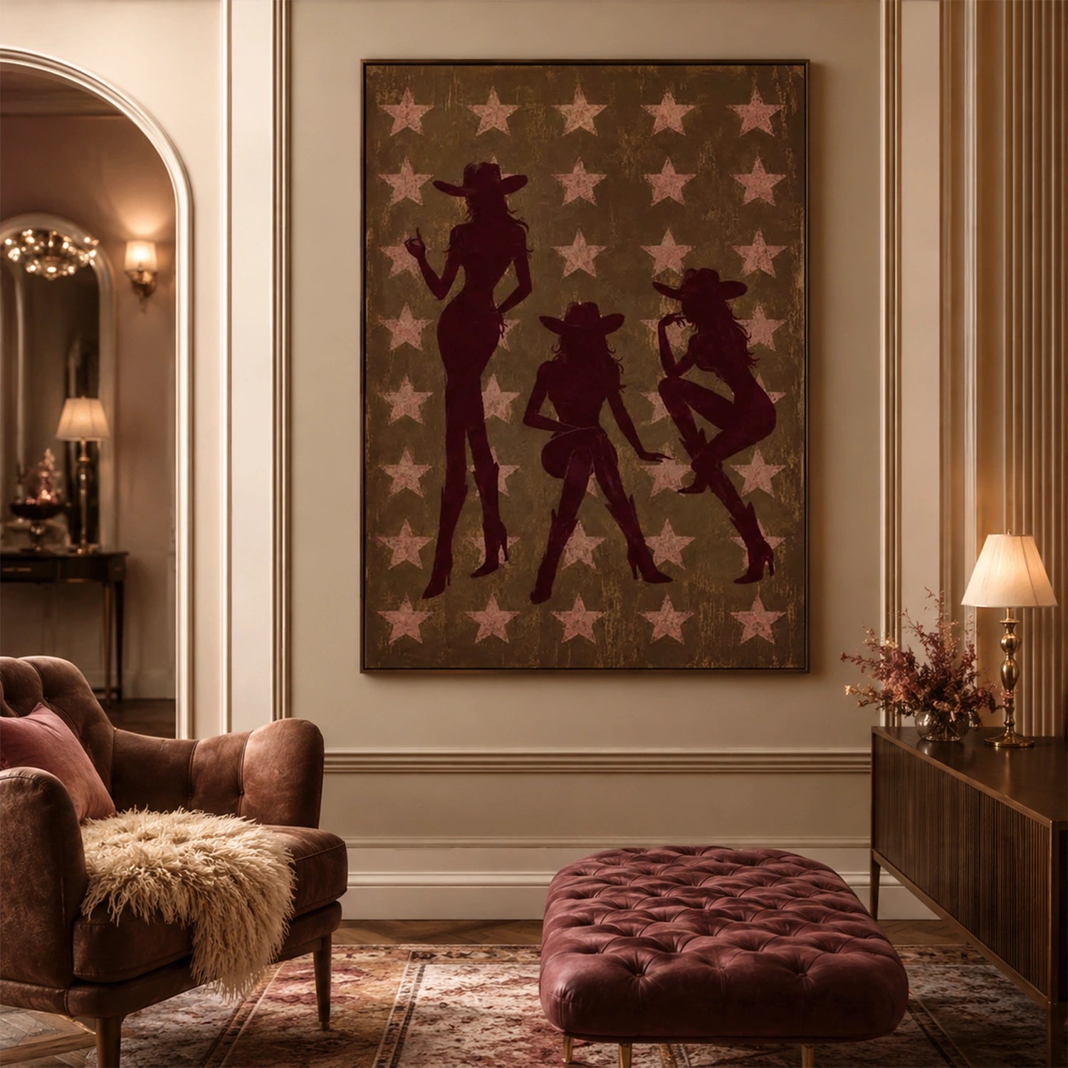 American Western Cowboy Art #VT247