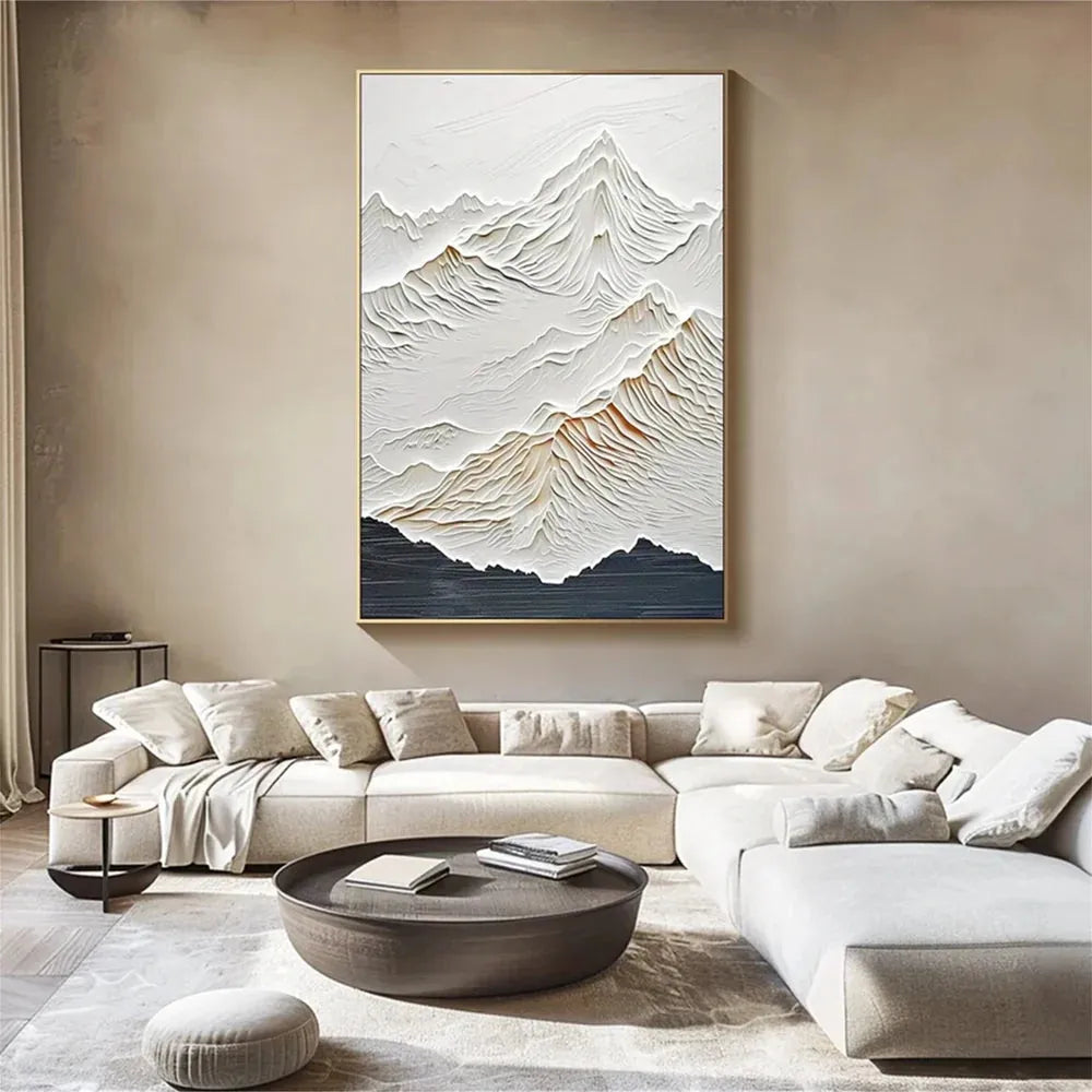 Mountain Textured Canvas Art #MO005