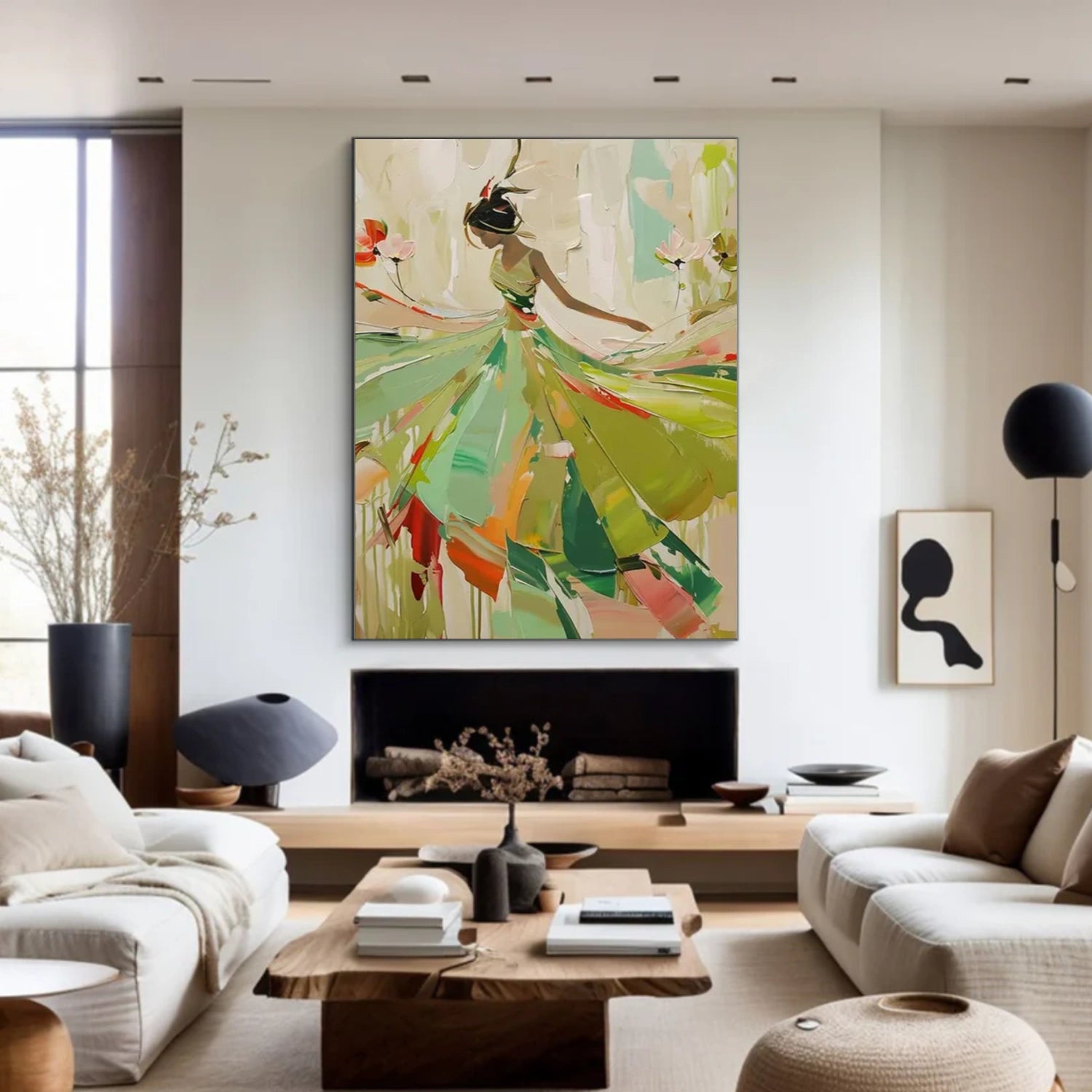 Abstract People Canvas Art #AE057