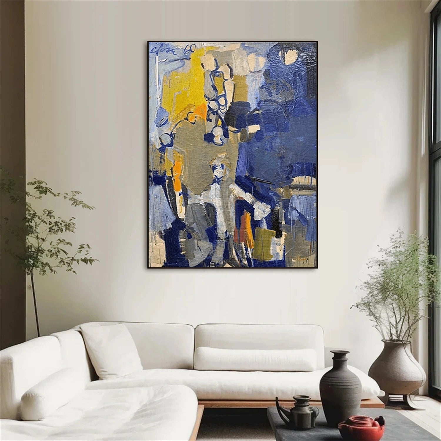 Colorful Abstract Canvas Wall art #AP206
