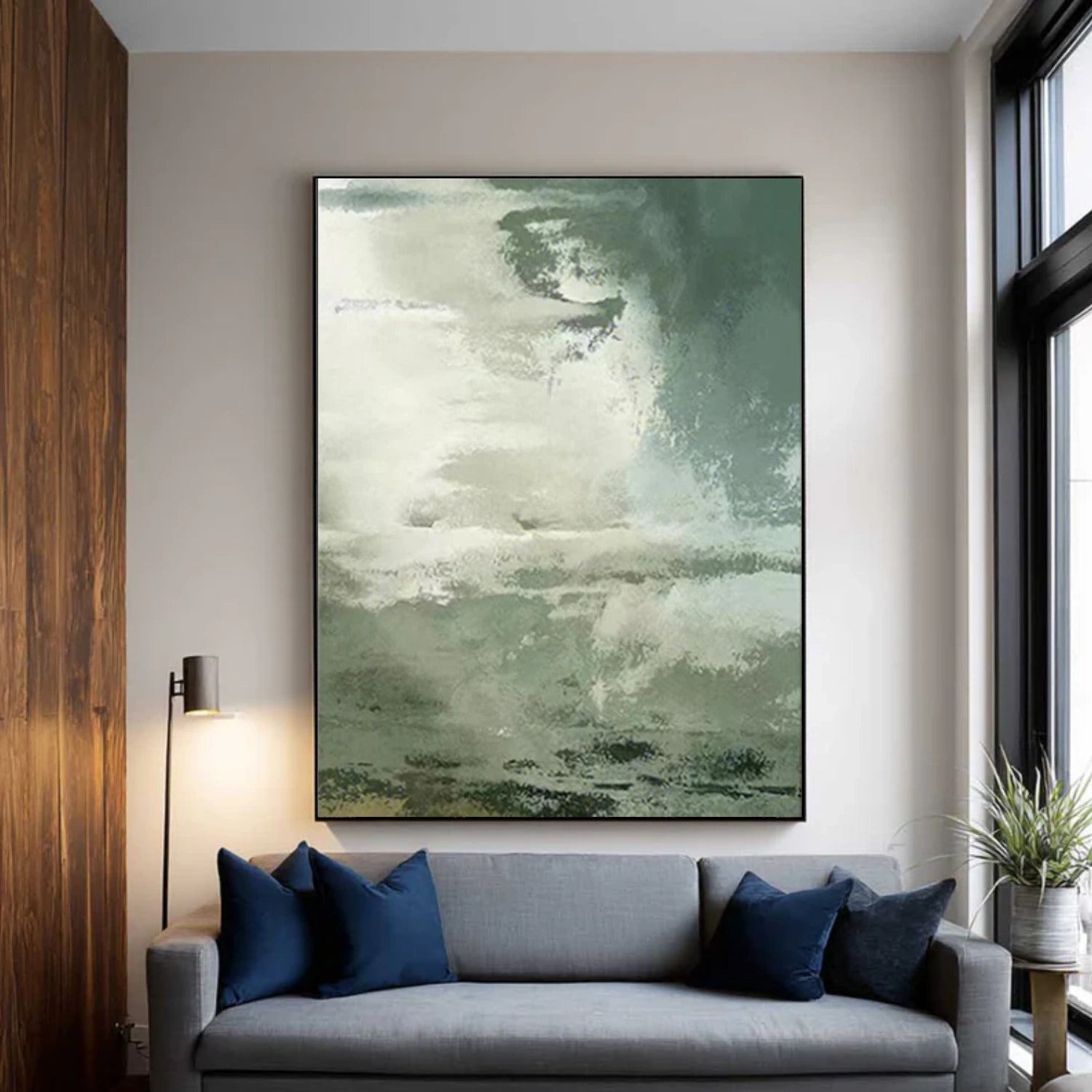 Abstract Canvas Wall Art #AP299