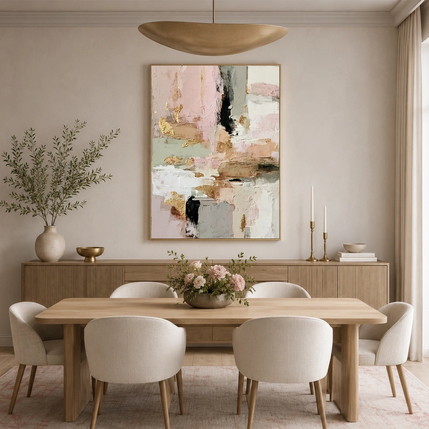 Abstract Textured Wall Art #AT170