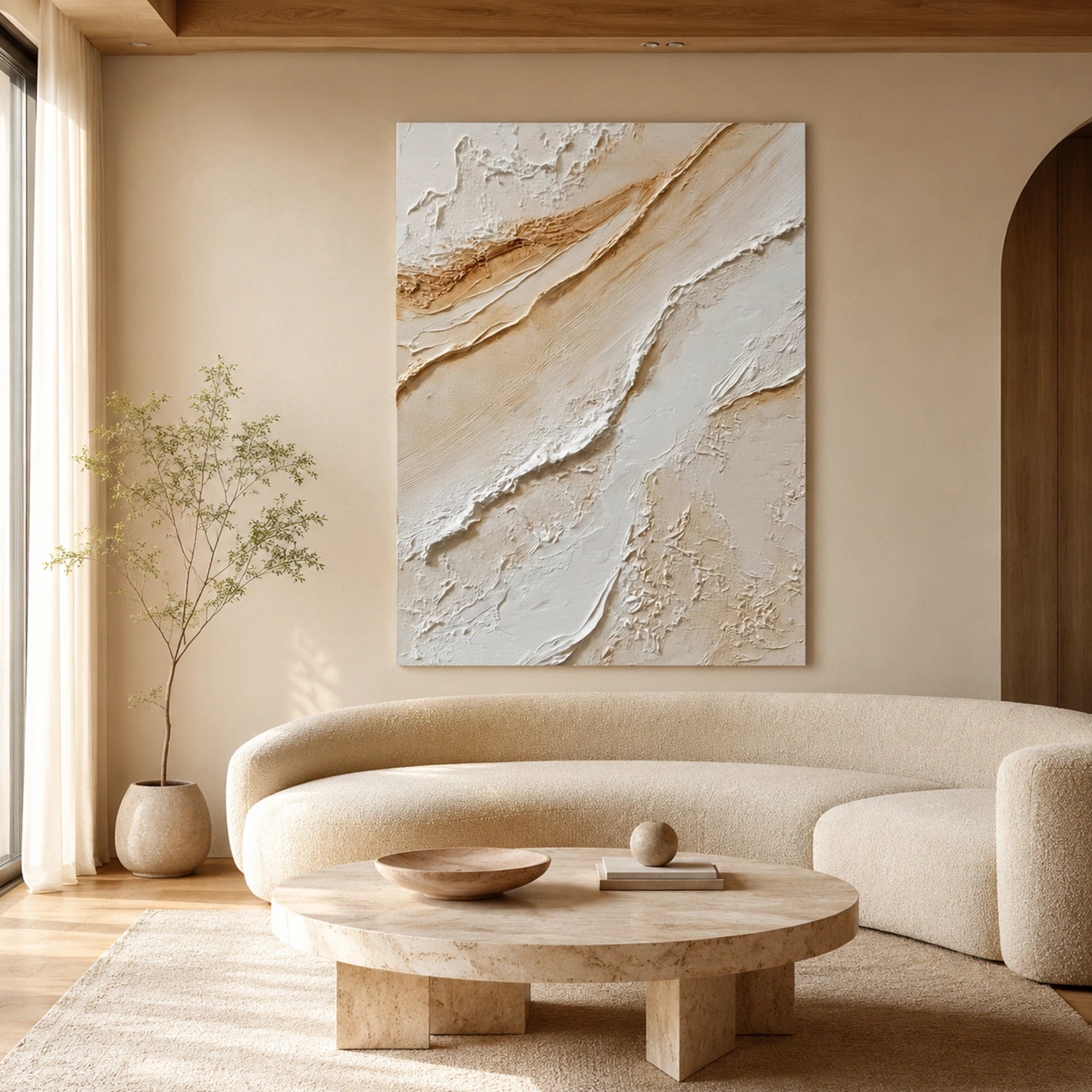 Minimalist Textured Canvas Art #MT214