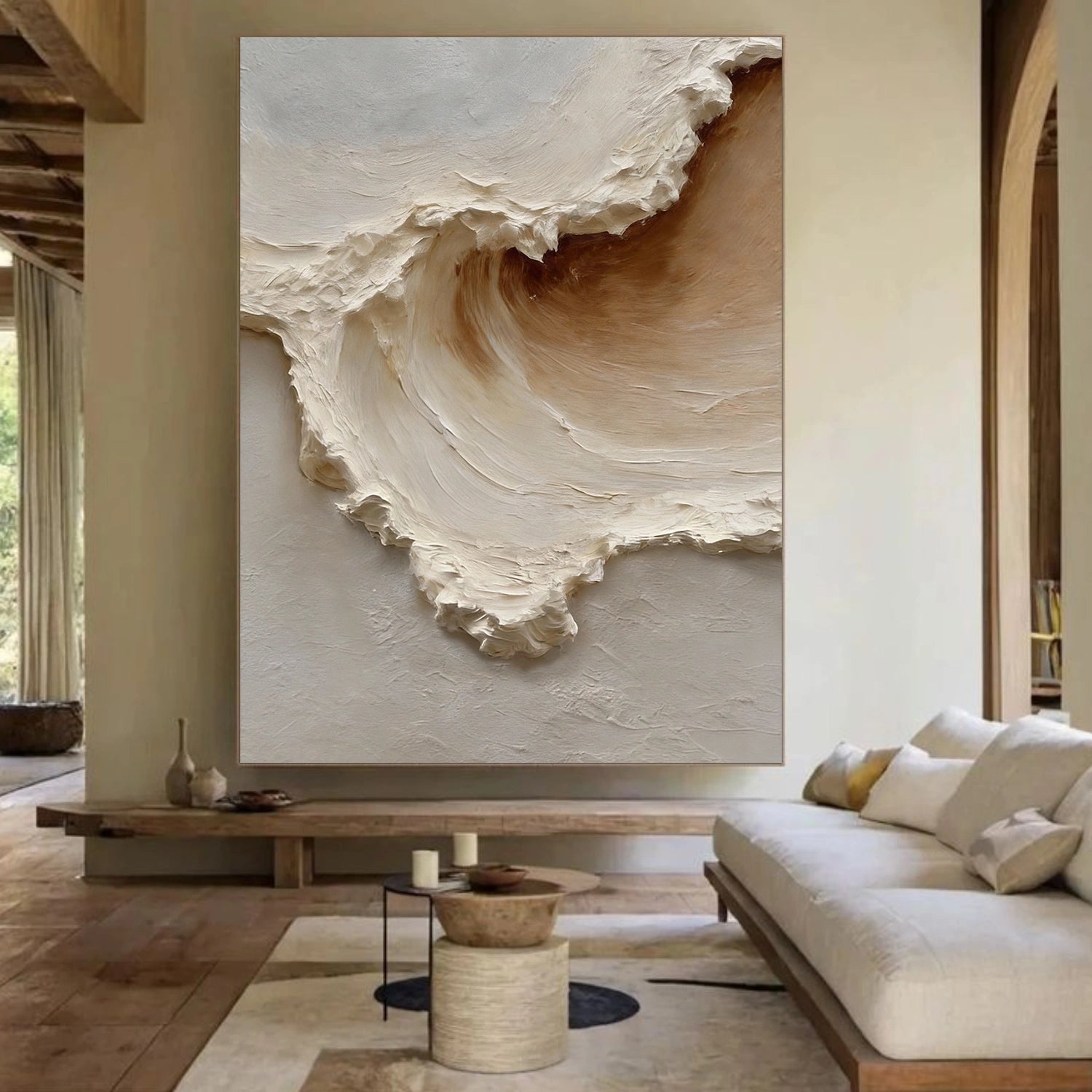 Ocean Abstract Textured Wall Art #OP046