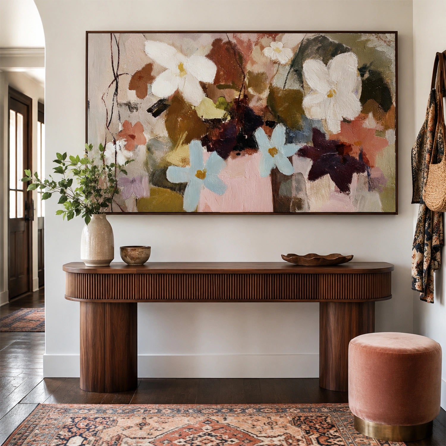 Flower Abstract Wall Art #FP205