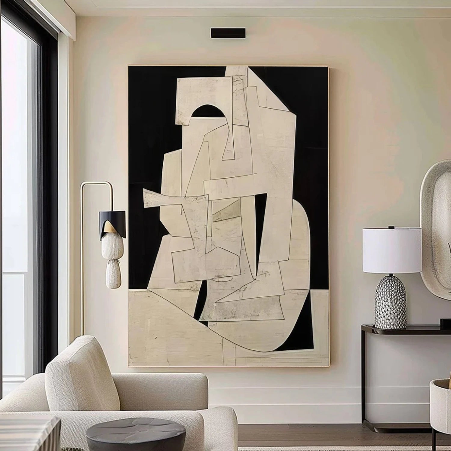 Abstract Canvas Wall Art #AP321