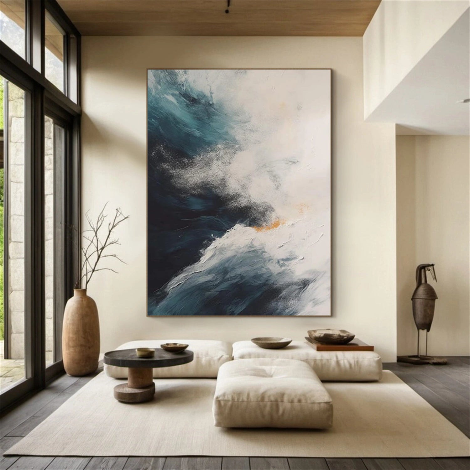 Ocean Abstract Wall Art #OP066
