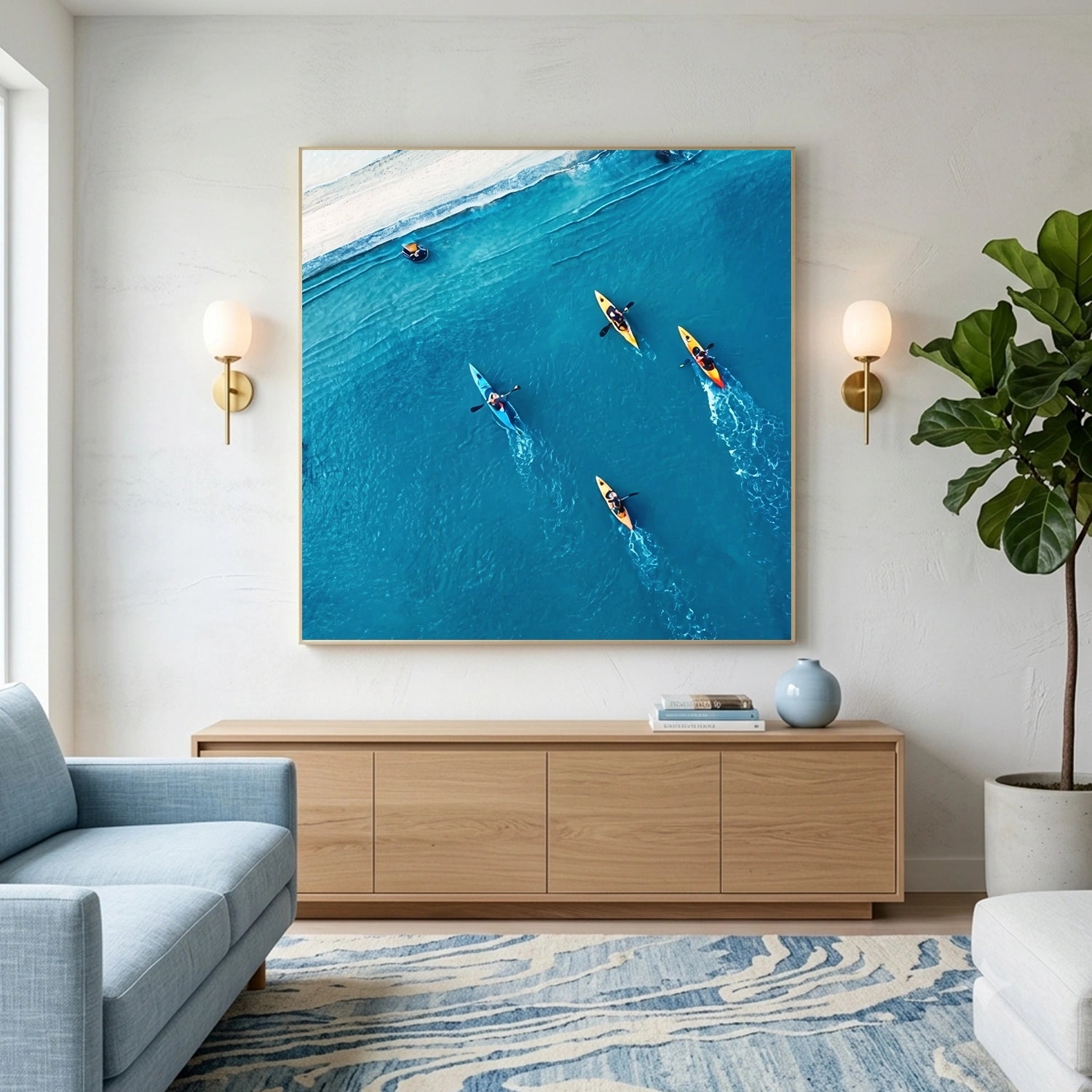 Surfing Sport Wall Art #MS125