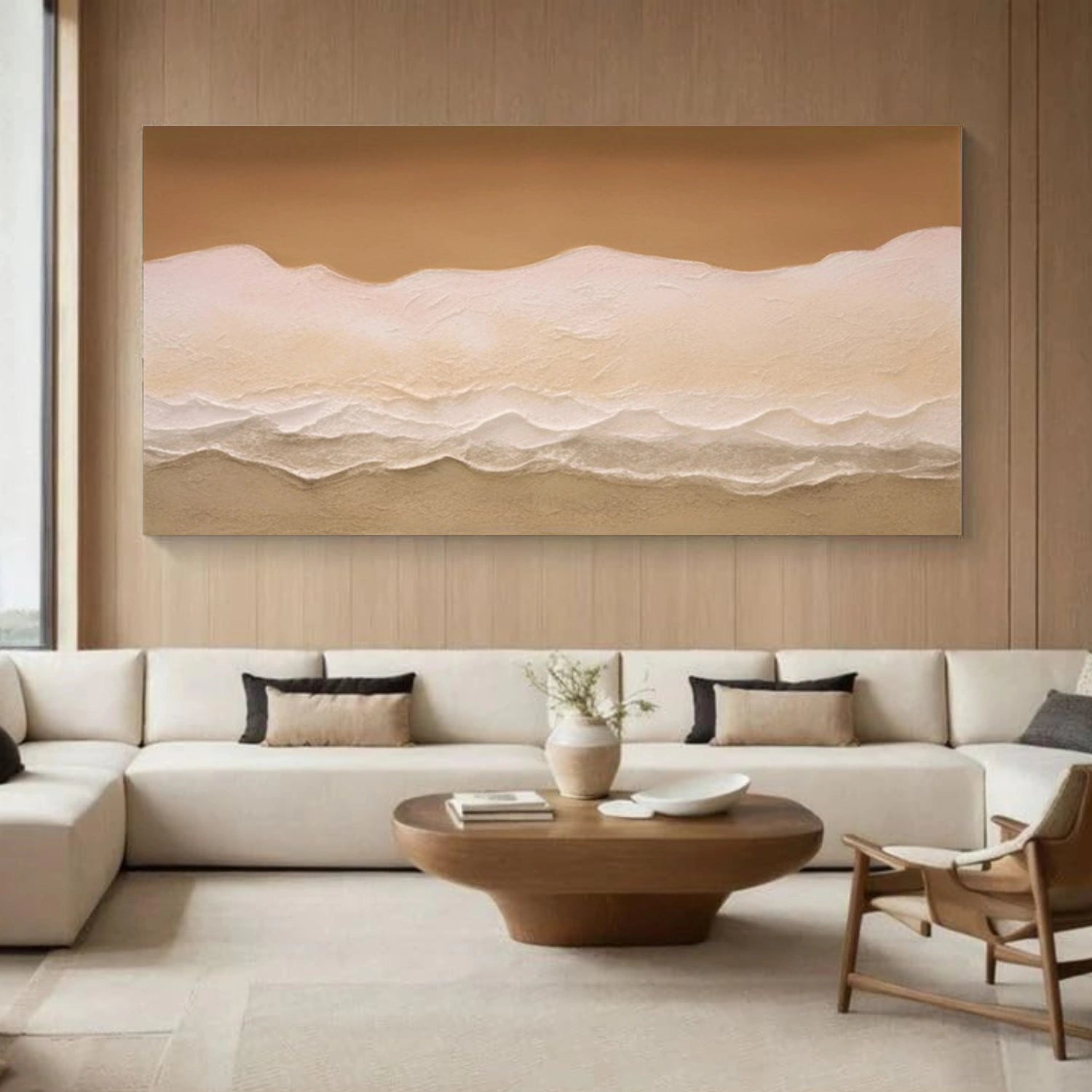 Ocean Abstract Textured Wall Art #OP069
