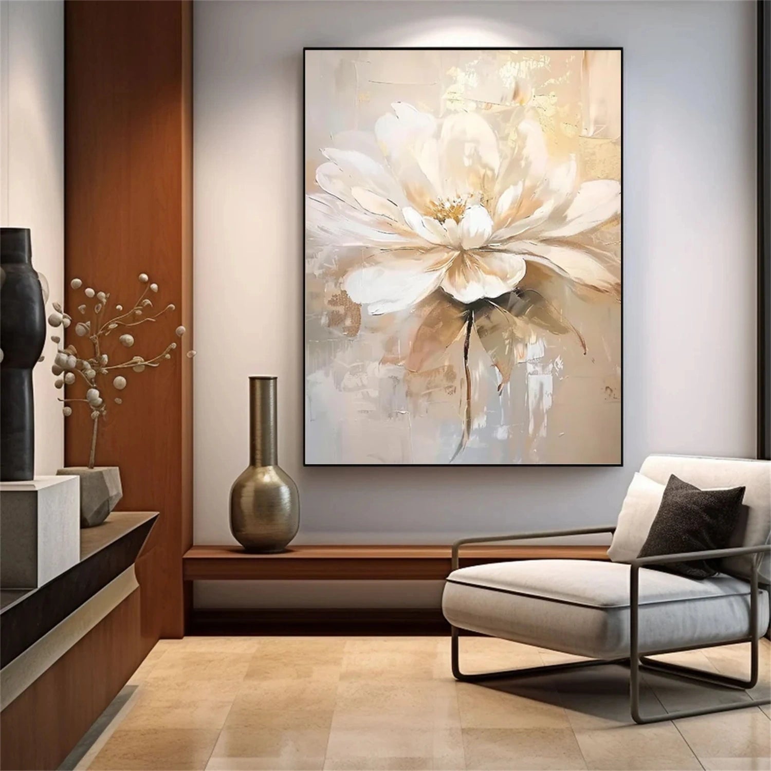 Flower Painting Canvas #FP083