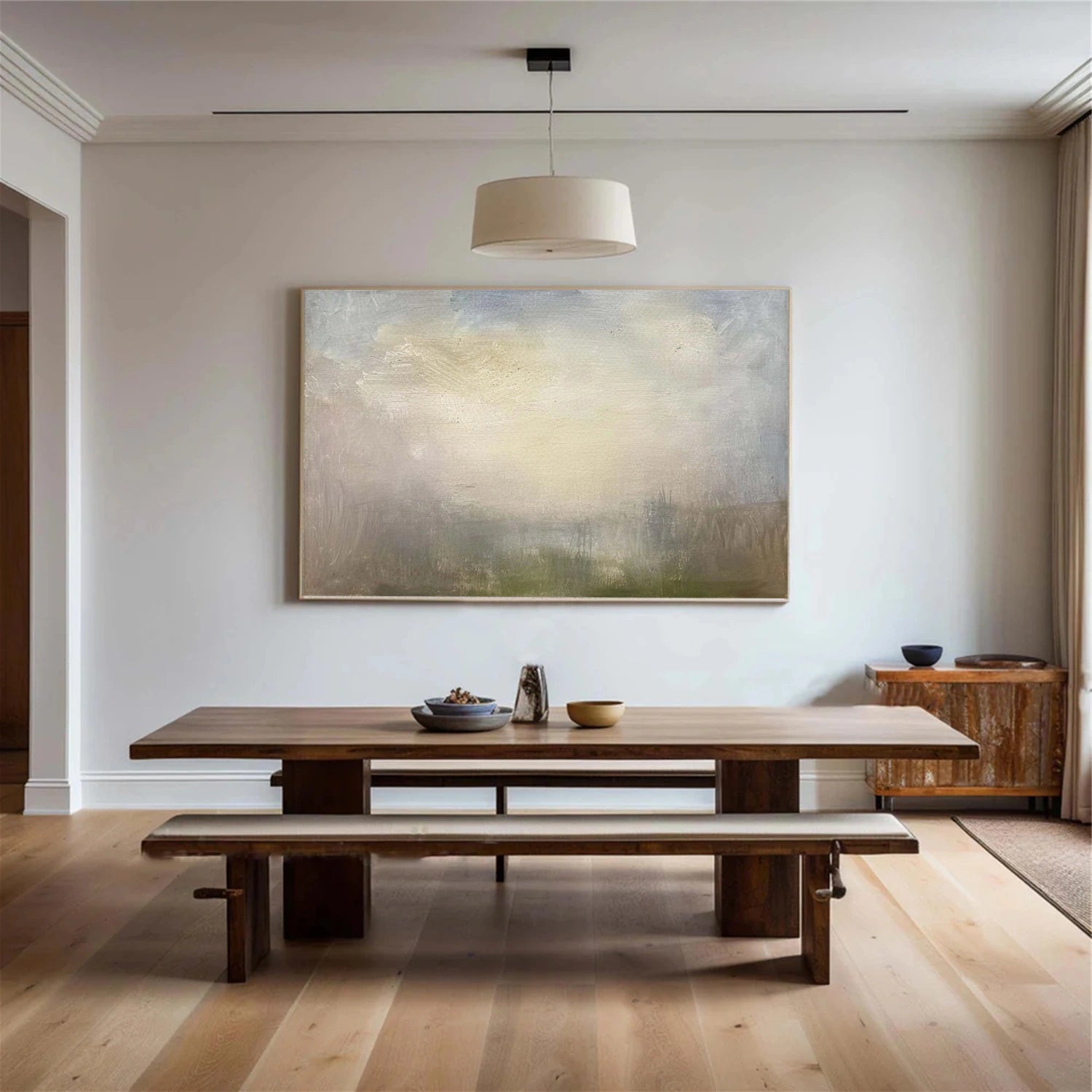 Abstract Canvas Wall Art #AP374