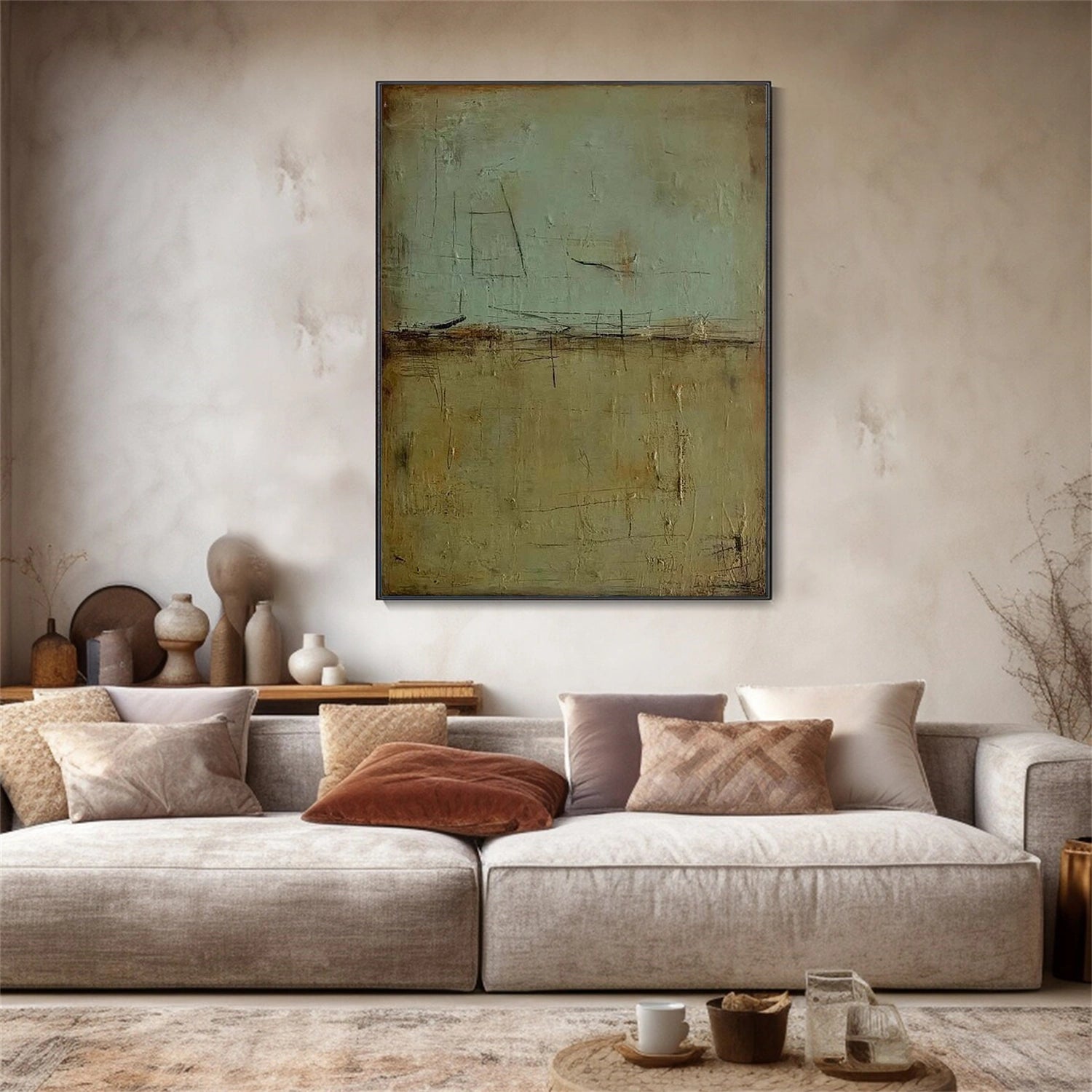 Abstract Painting Canvas #AP146