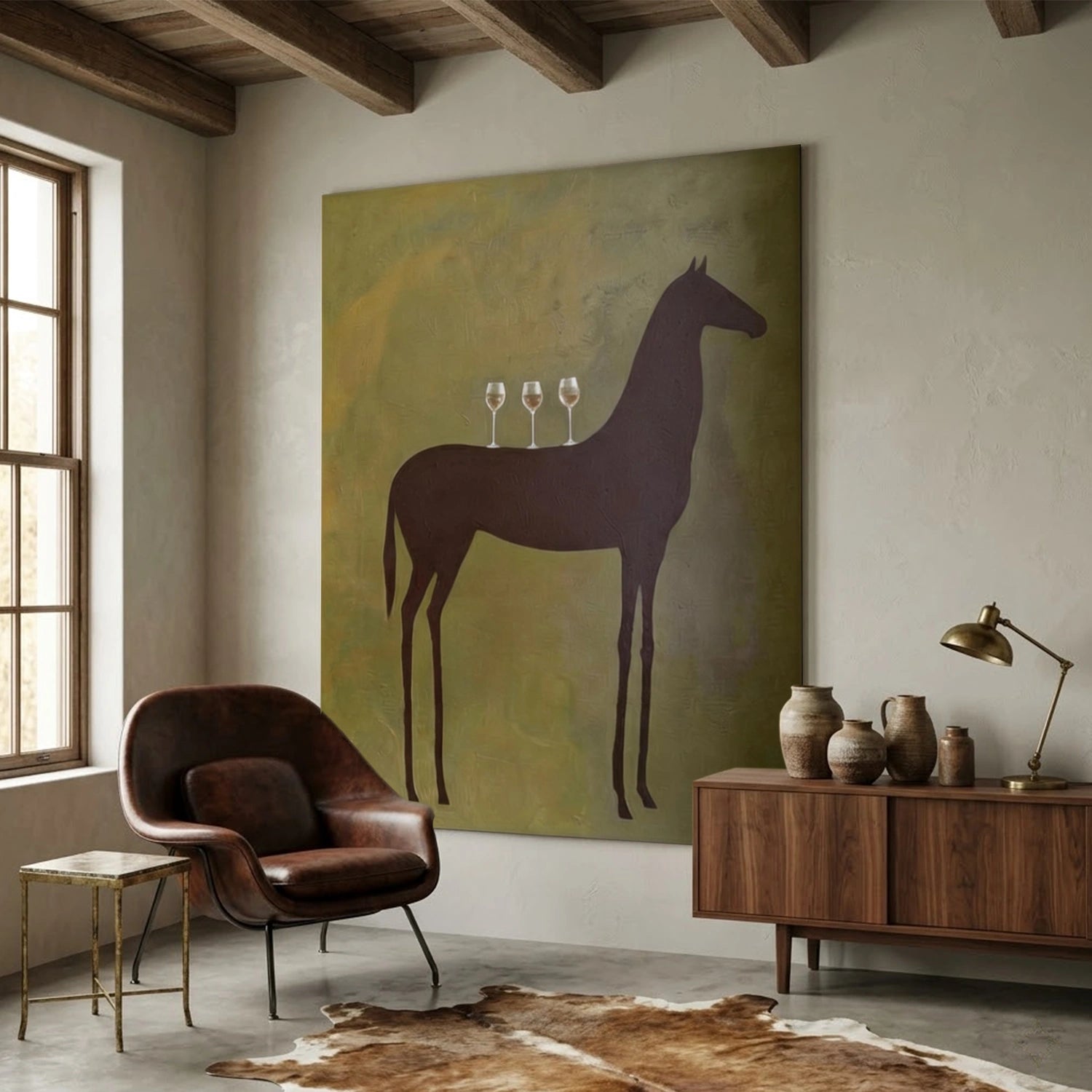 Vintage Americana Art #VT001