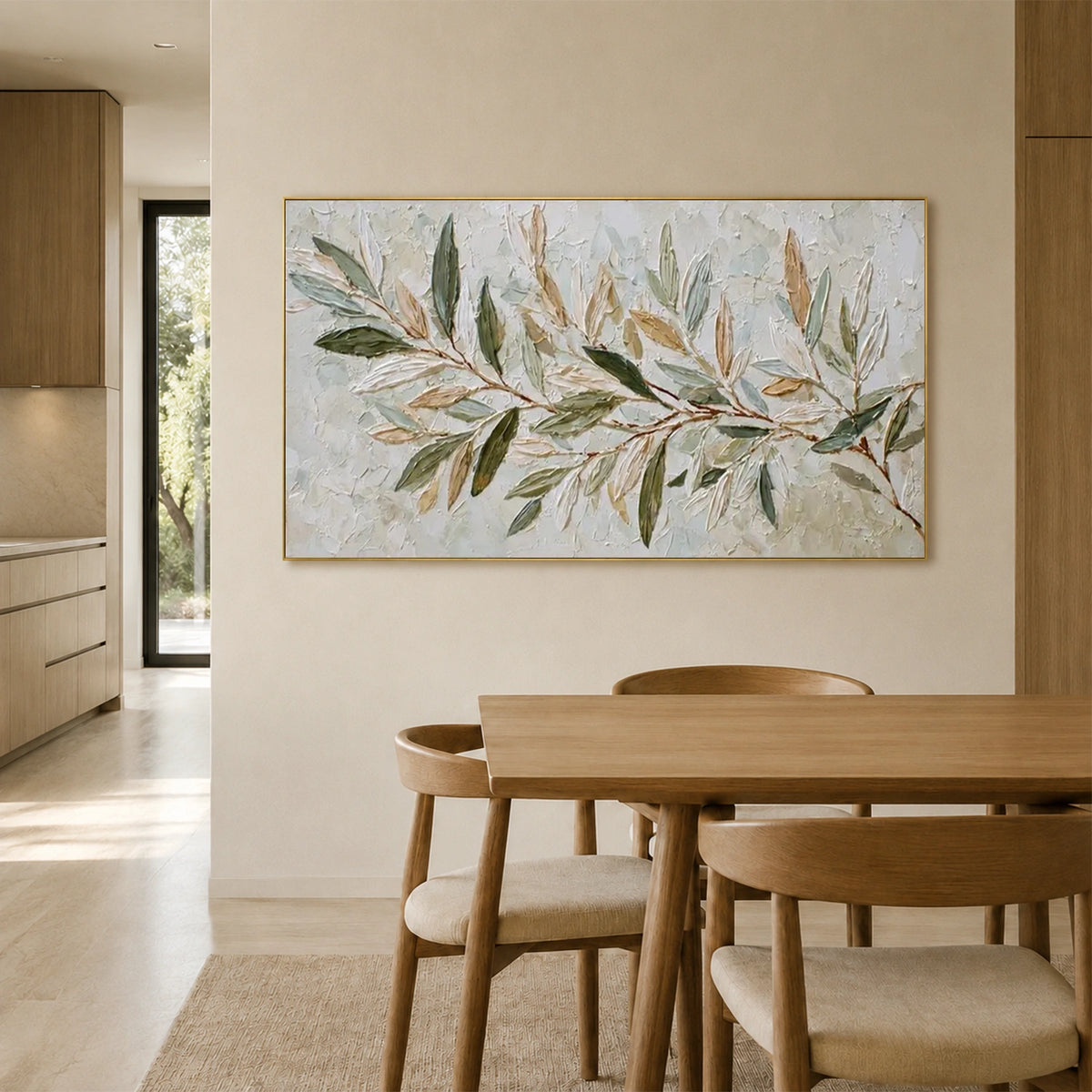 Tree Abstract Textured Wall Art #TP127