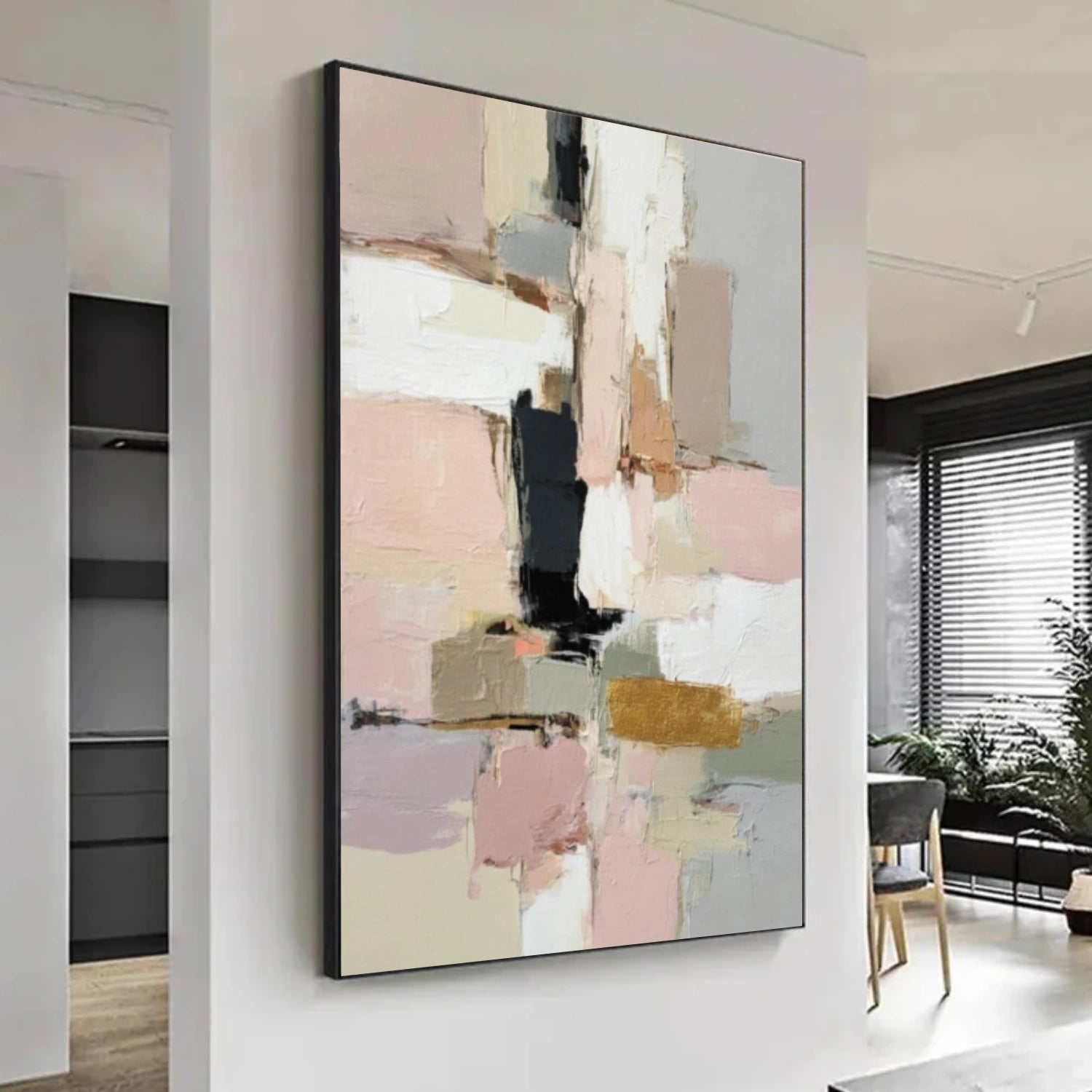 Abstract Textured Wall Art #AT140