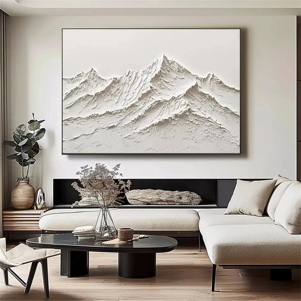 Mountain Textured Canvas Art #MO002