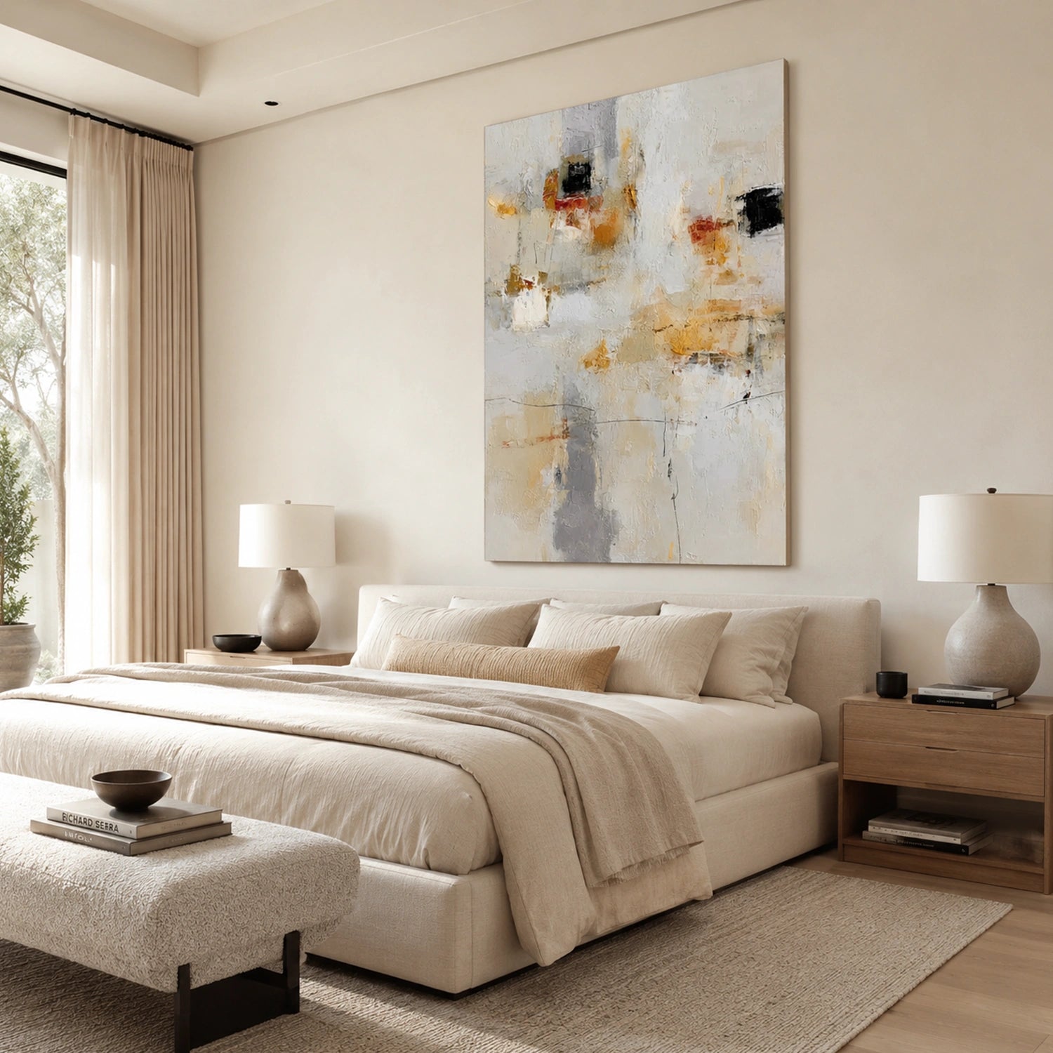 Abstract Textured Wall Art #AT165