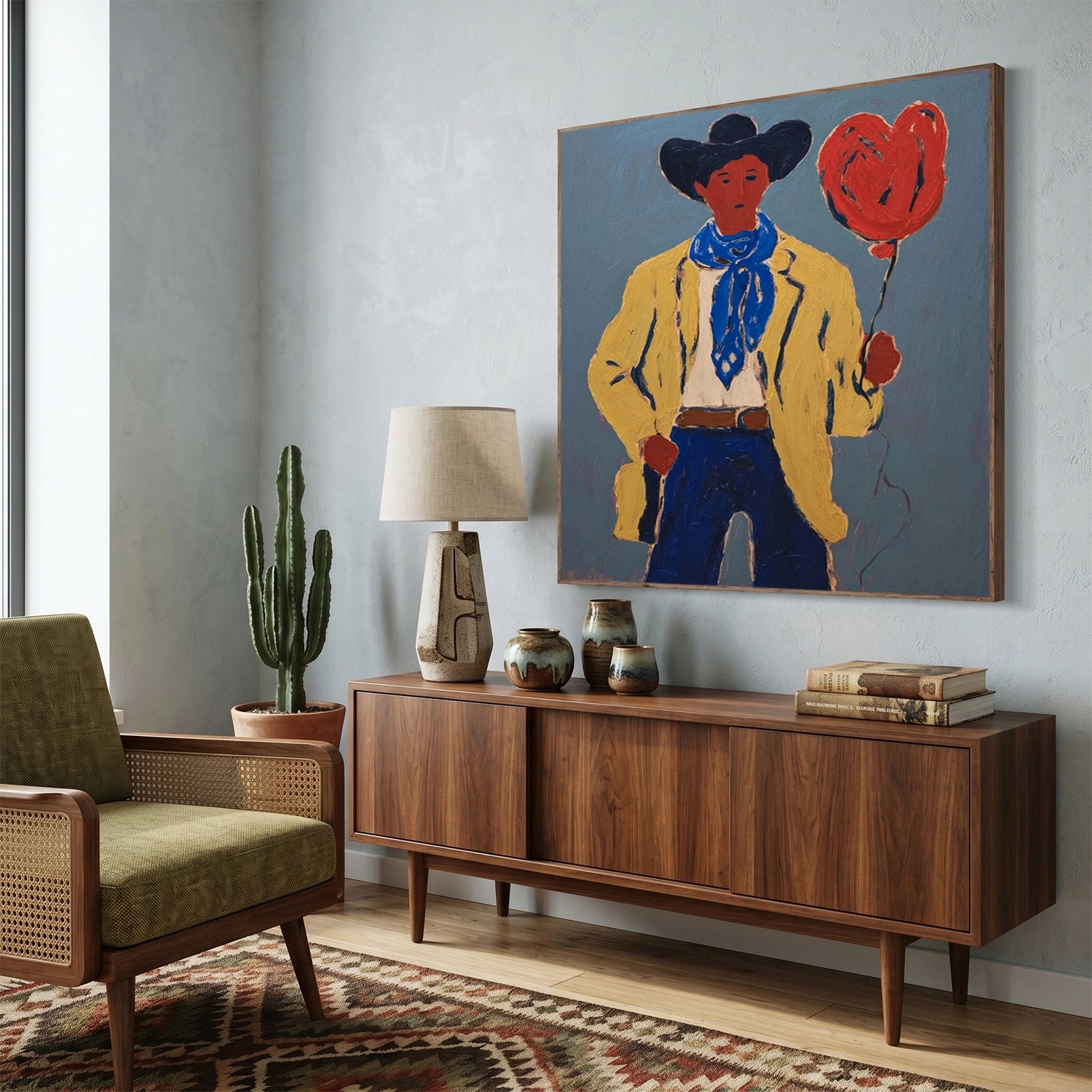 Vintage Americana Art #VT056