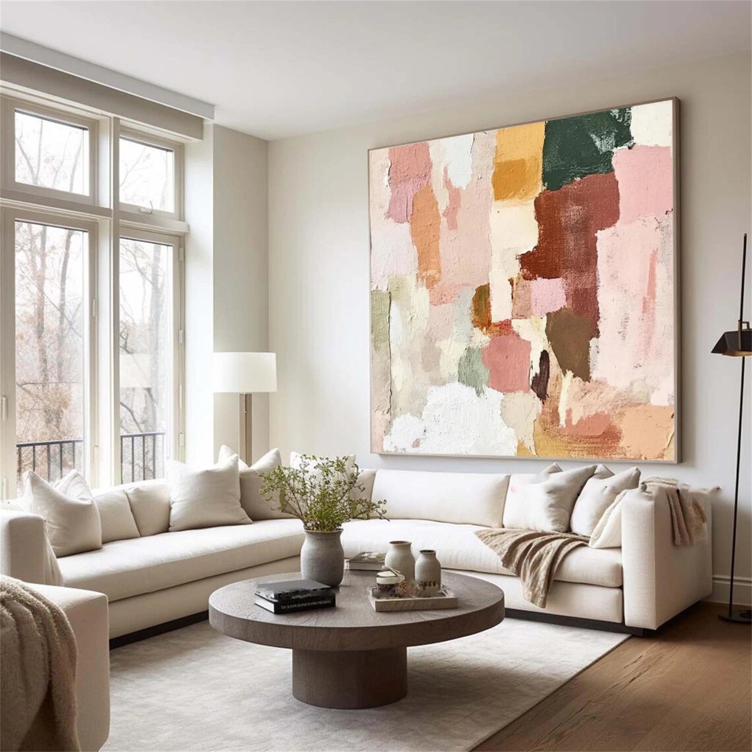 Colorful Abstract Canvas Wall Art #AP318