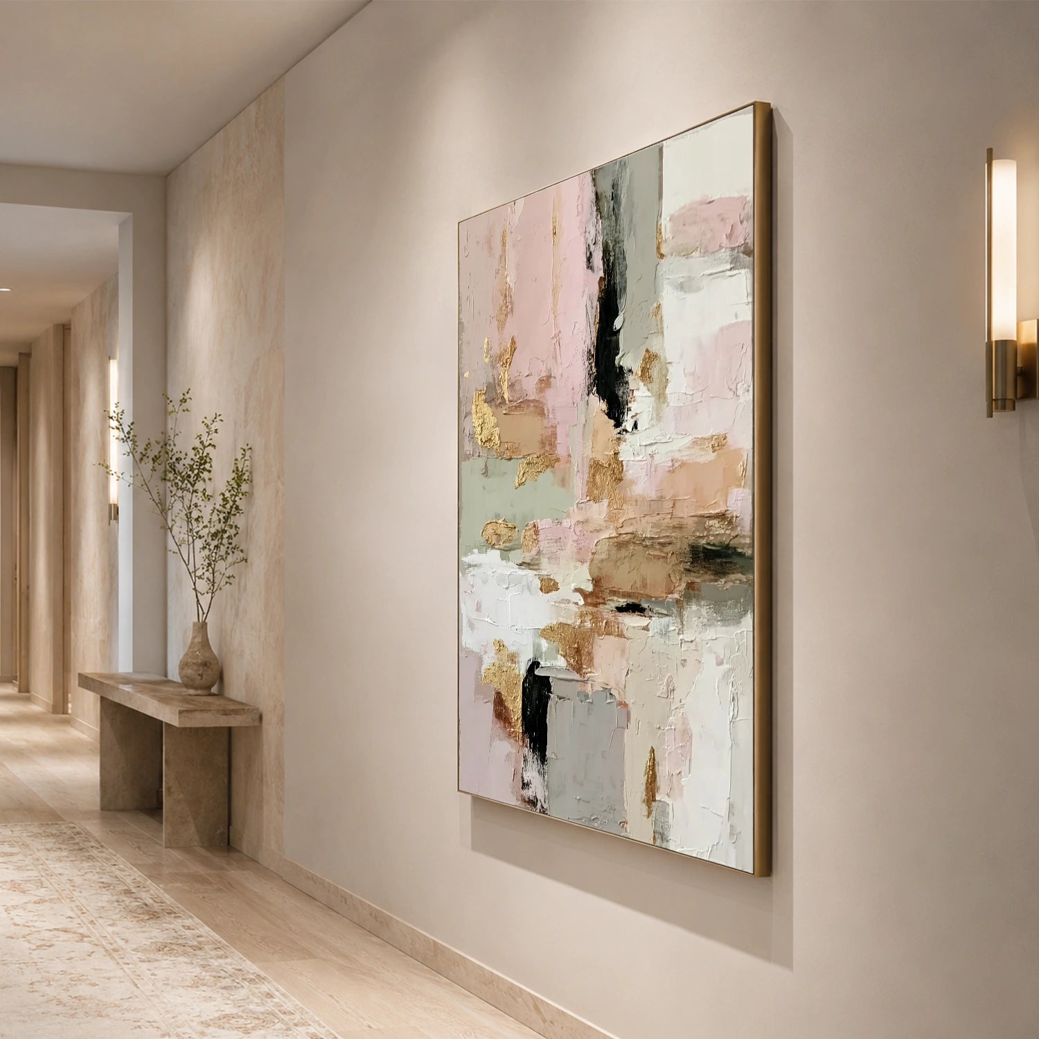 Abstract Textured Wall Art #AT170