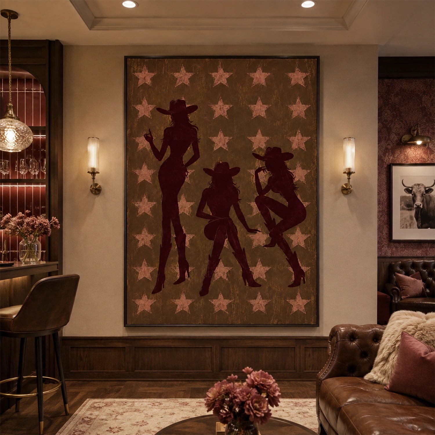 American Western Cowboy Art #VT247