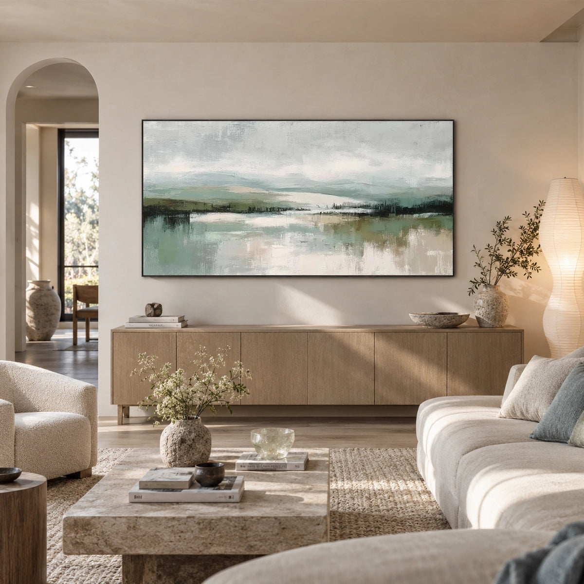 Abstract Canvas Wall Art #AP405