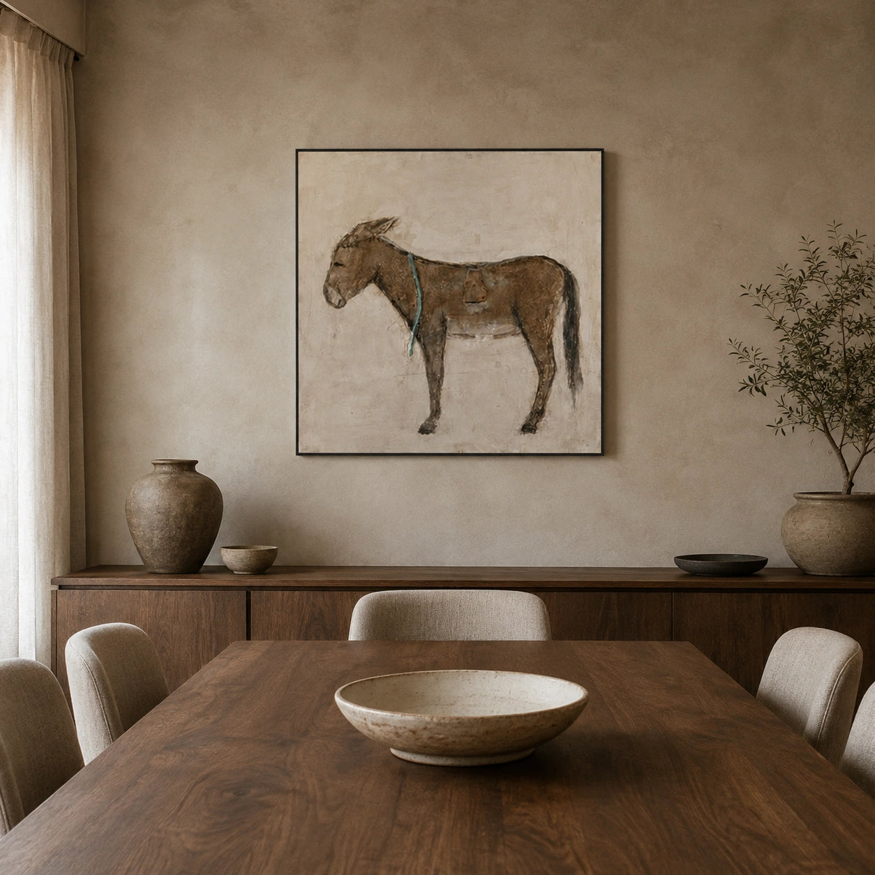 Abstract Animal Horse Wall Art #AC145