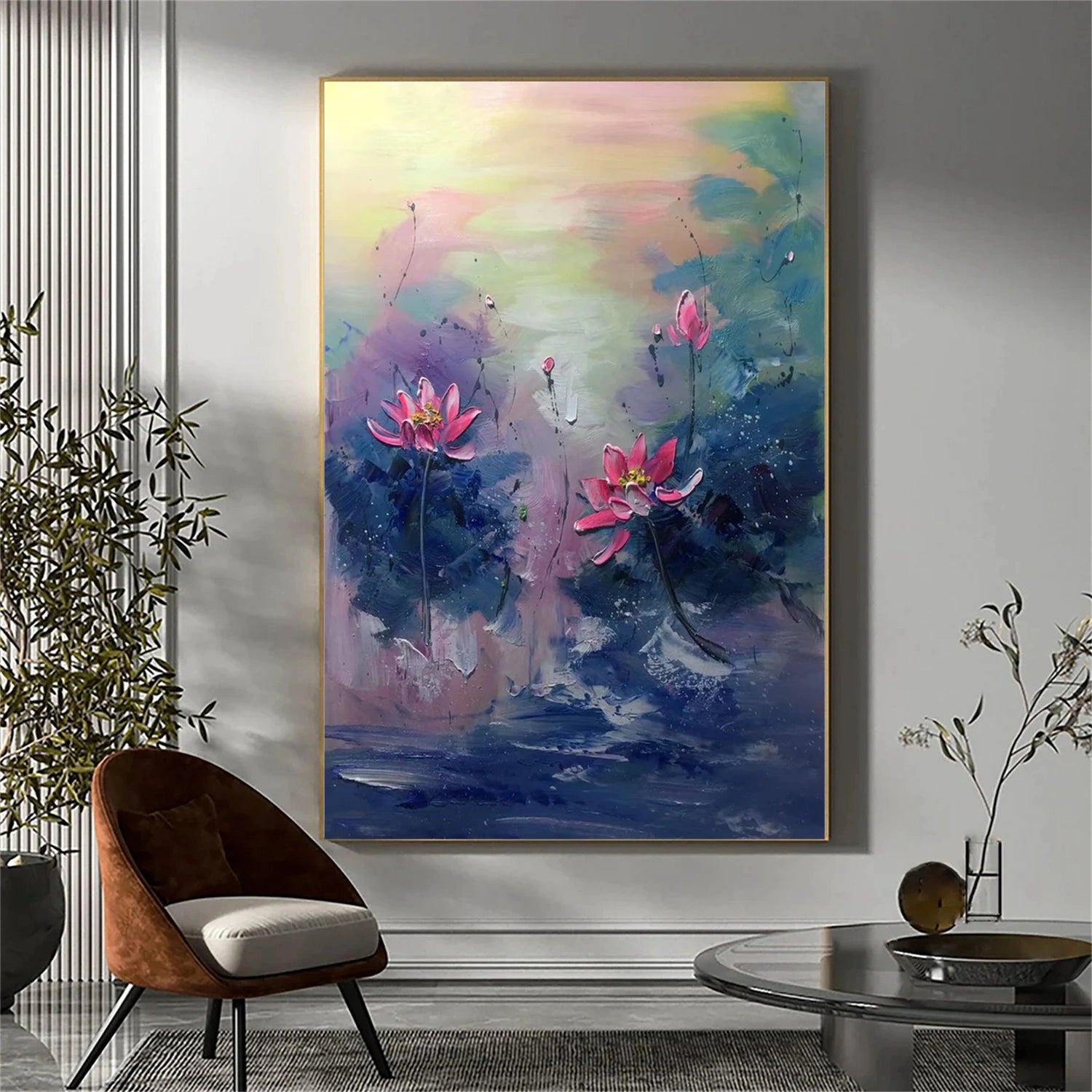 Flower Painting Canvas #FP088