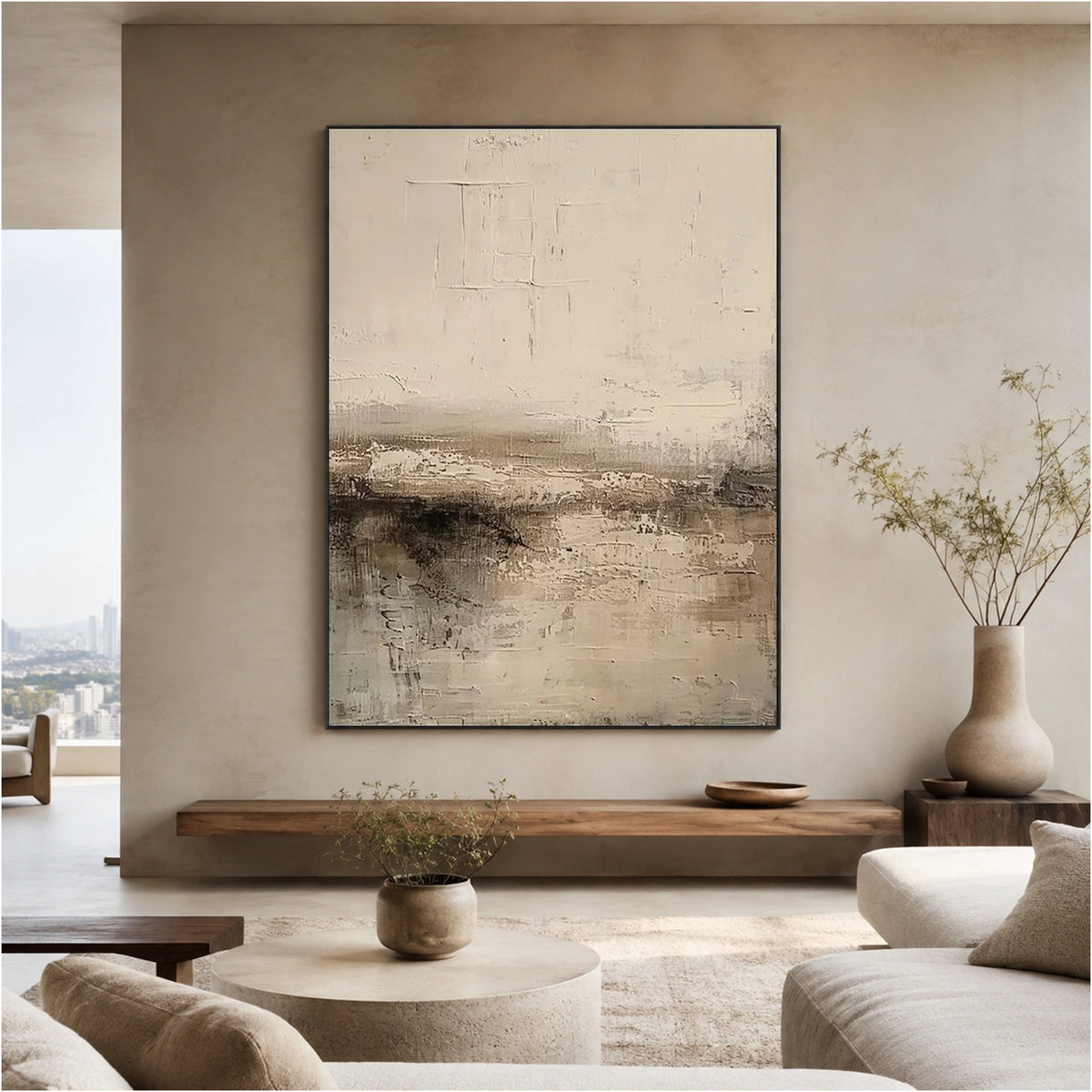Abstract Textured Wall Art #AT185