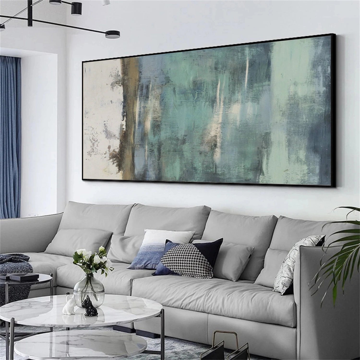 Abstract Canvas Wall Art #AP359