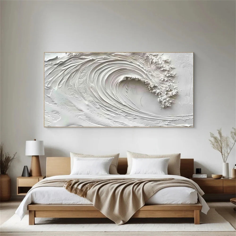 Ocean And Sky Textured Painting Canvas #OS040