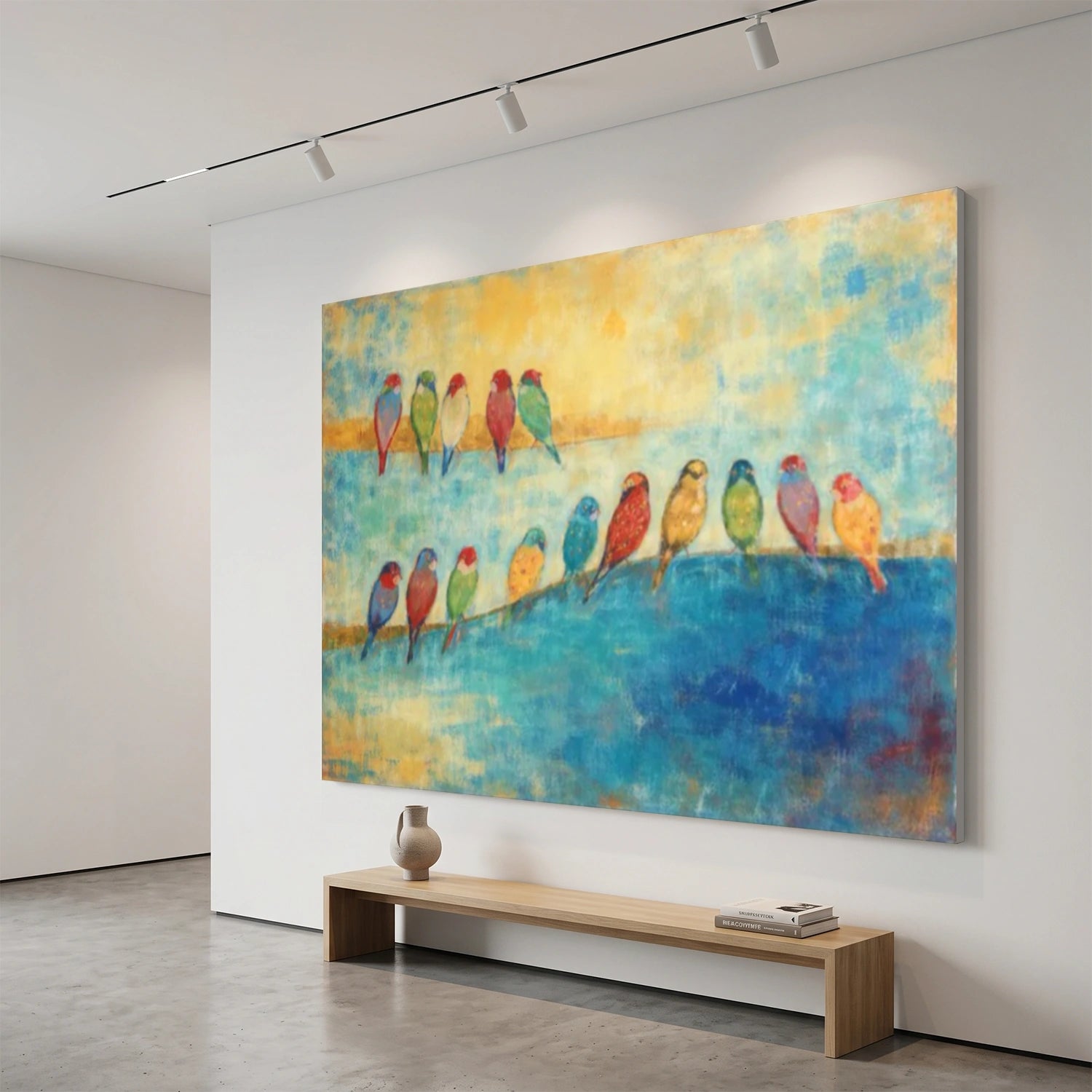 Abstract Animal Bird Wall Art #AC129