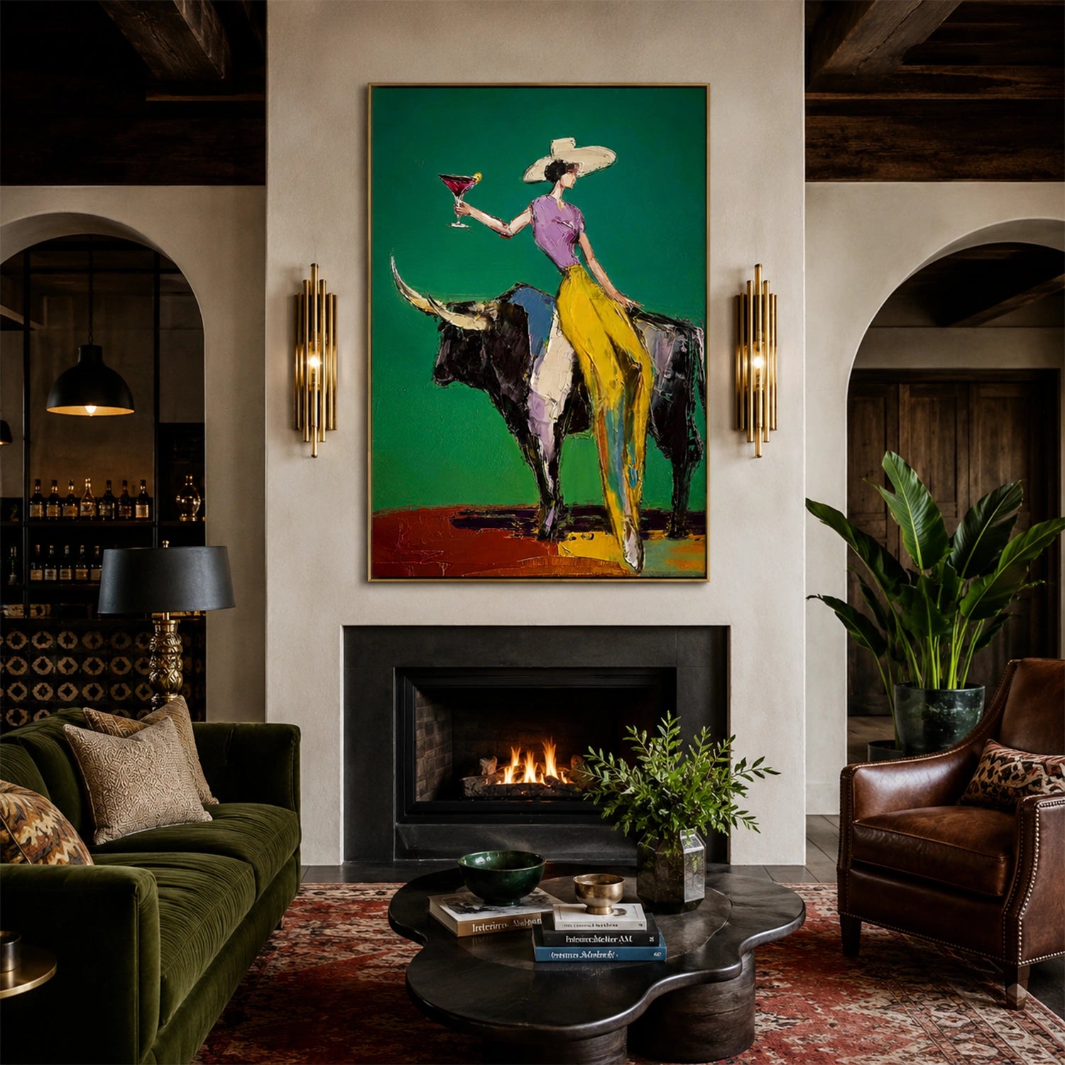 American Western Cowboy Art #VT234