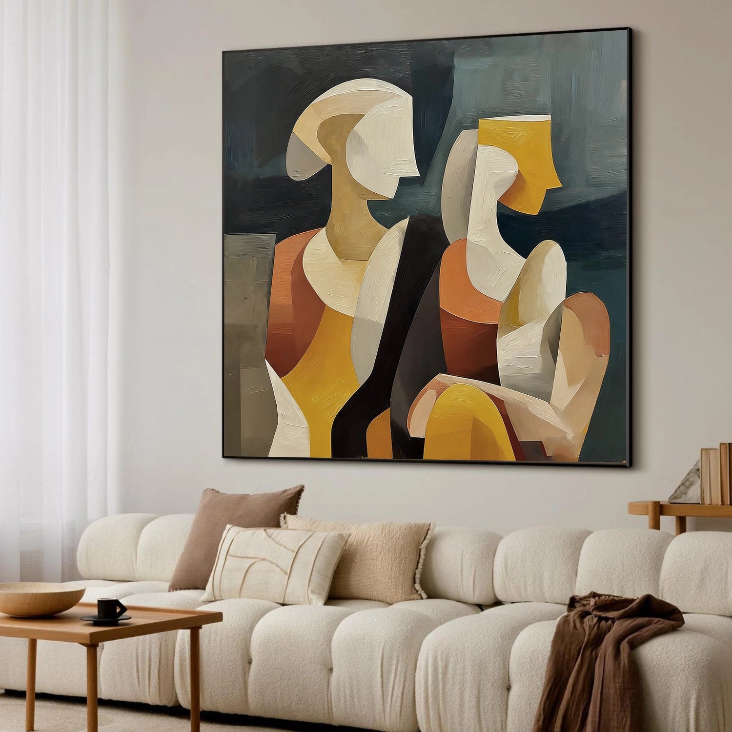 Abstract People Canvas Art #AE065