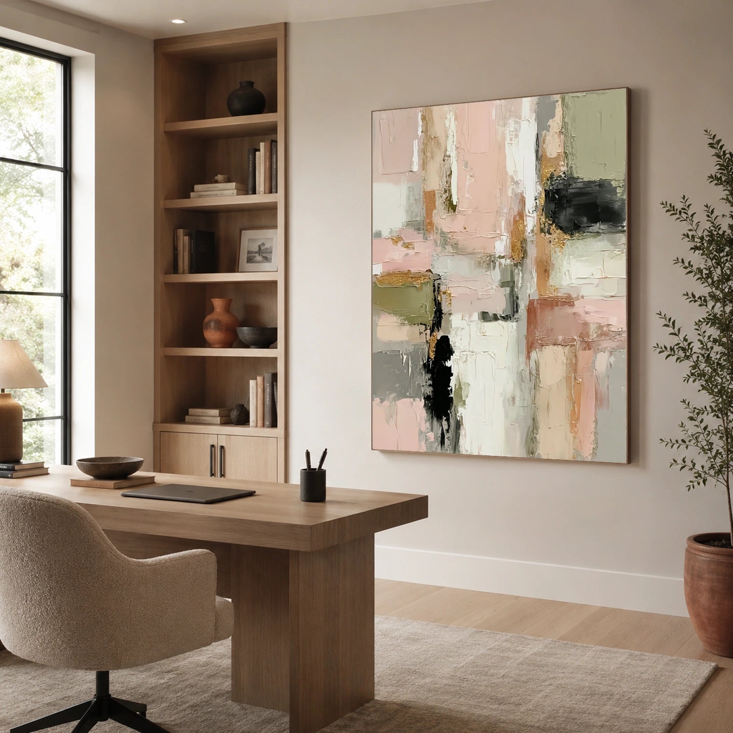 Abstract Textured Wall Art #AT171
