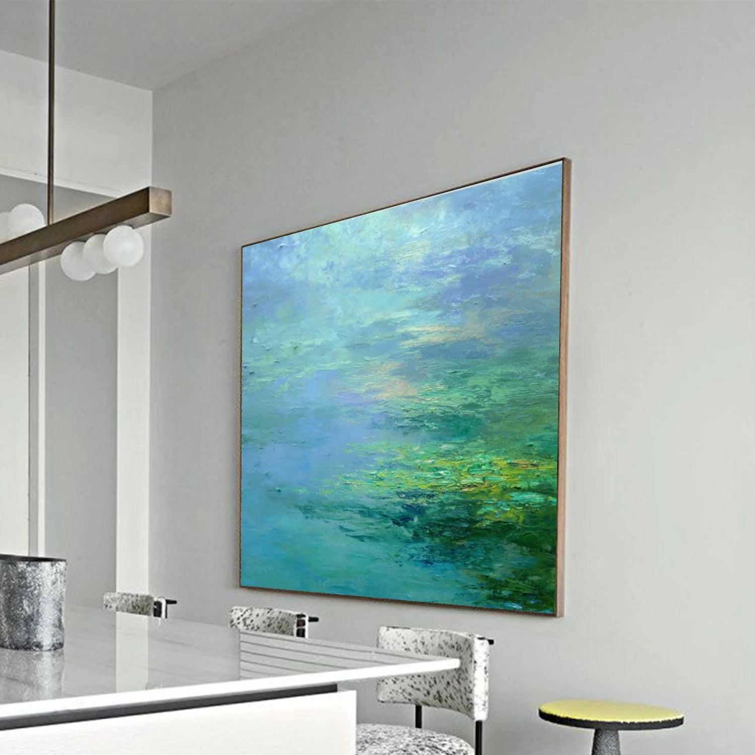 Abstract Canvas Wall Art #AP369