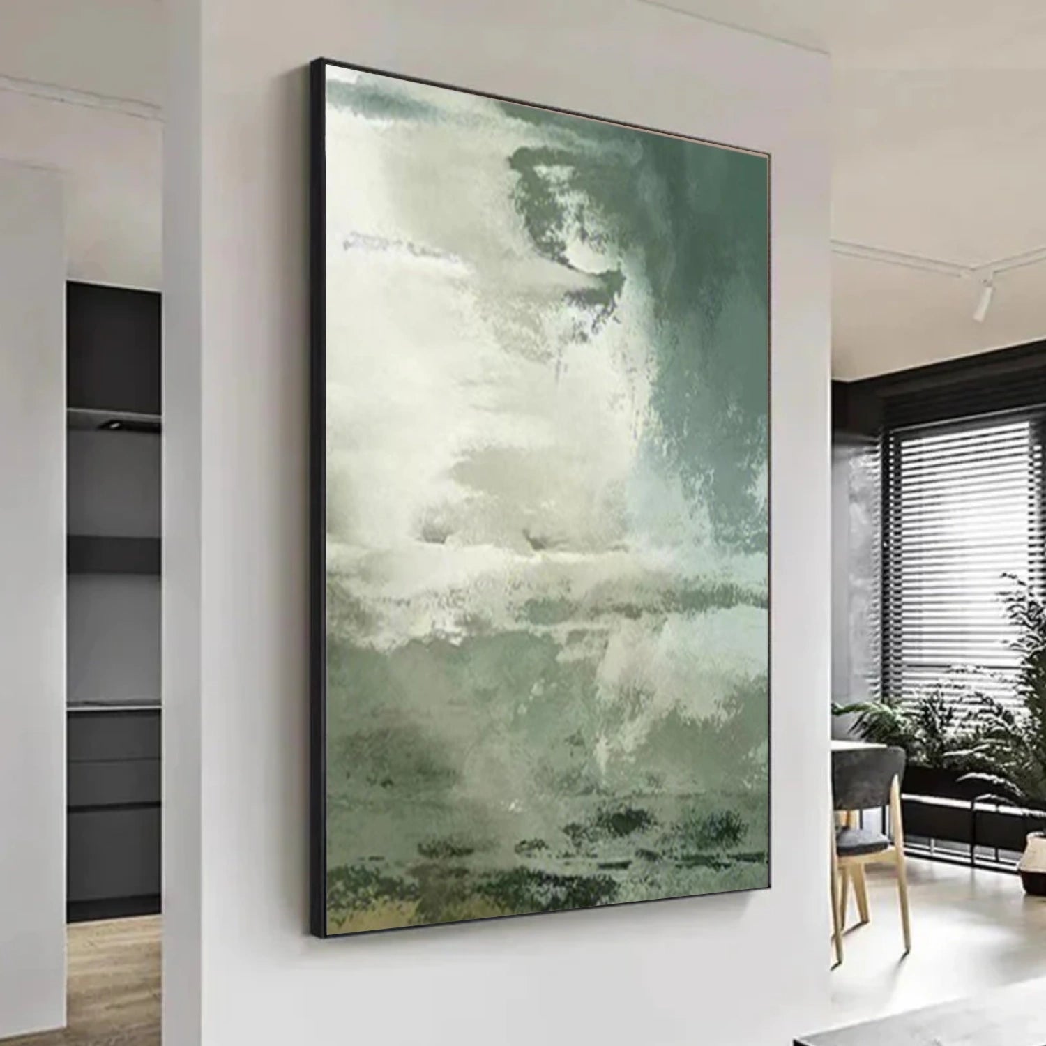 Abstract Canvas Wall Art #AP299