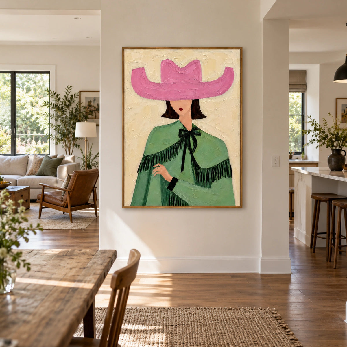 American Western Cowboy Art #VT276