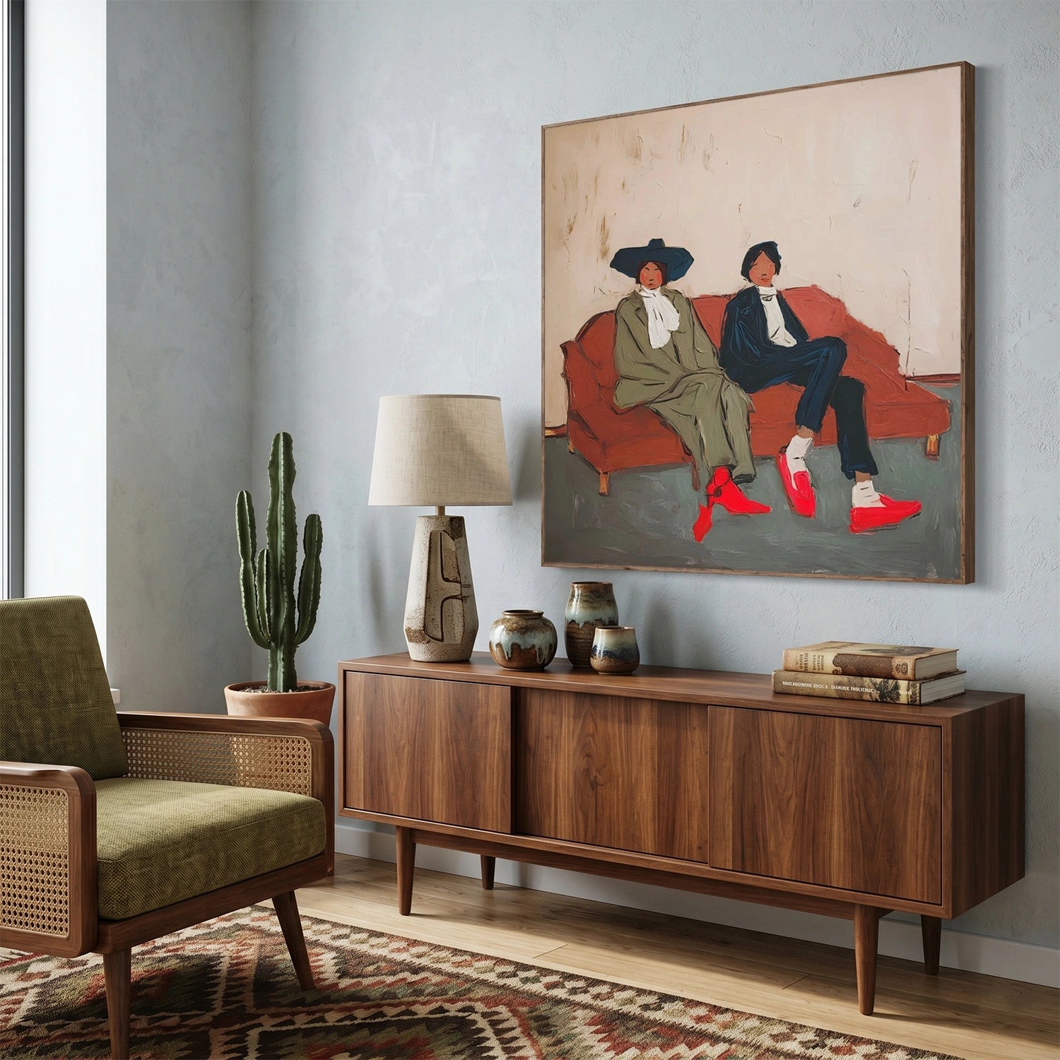 Vintage Americana Art #VT060