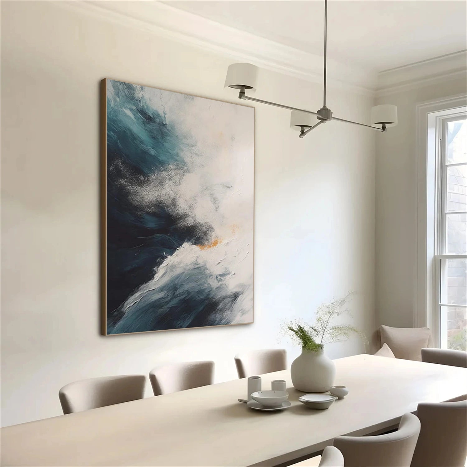 Ocean Abstract Wall Art #OP066