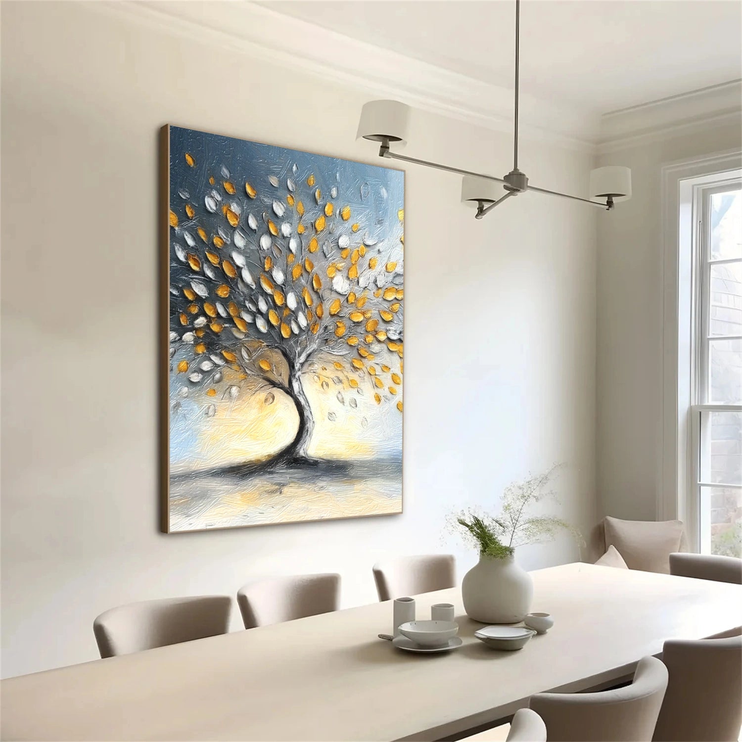 Tree Abstract Textured Wall Art #TP059