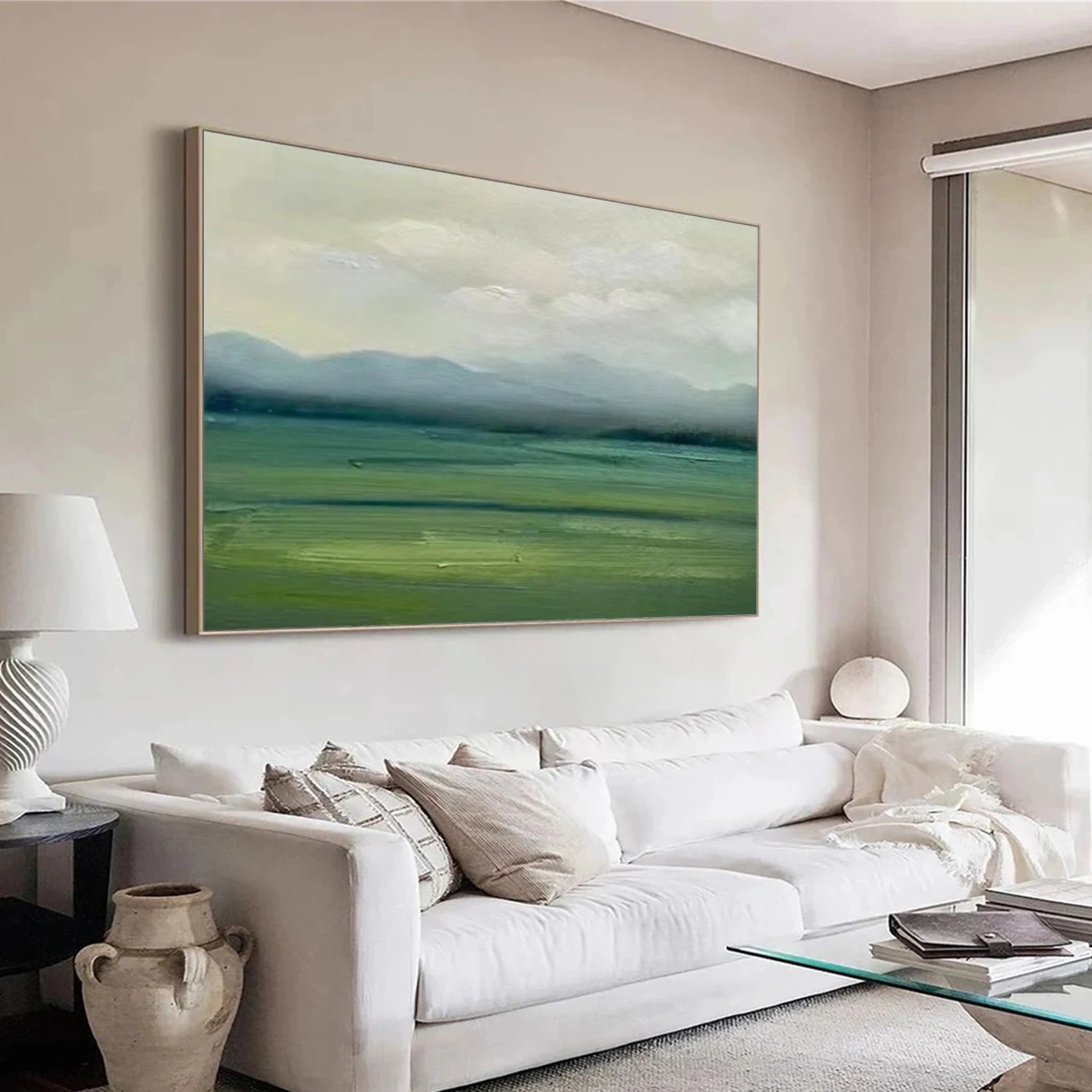 Abstract Canvas Wall Art #AP279