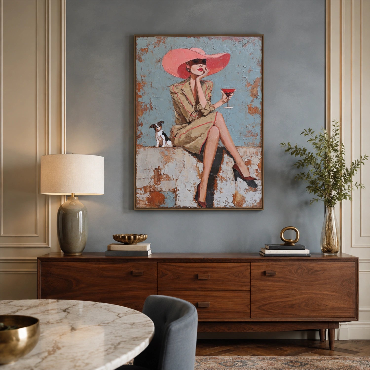 American Western Cowboy Art #VT229