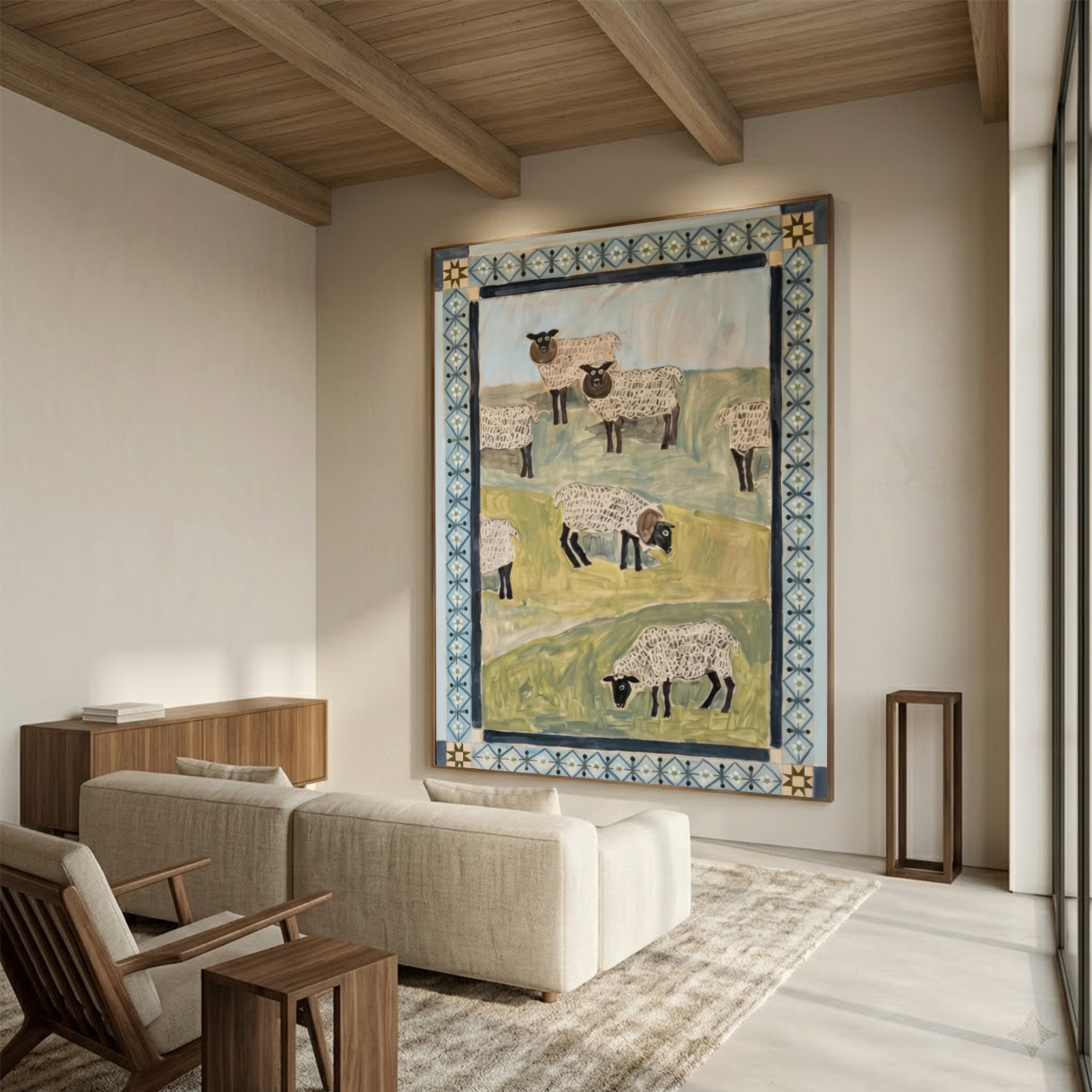 Vintage Americana Art #VT045