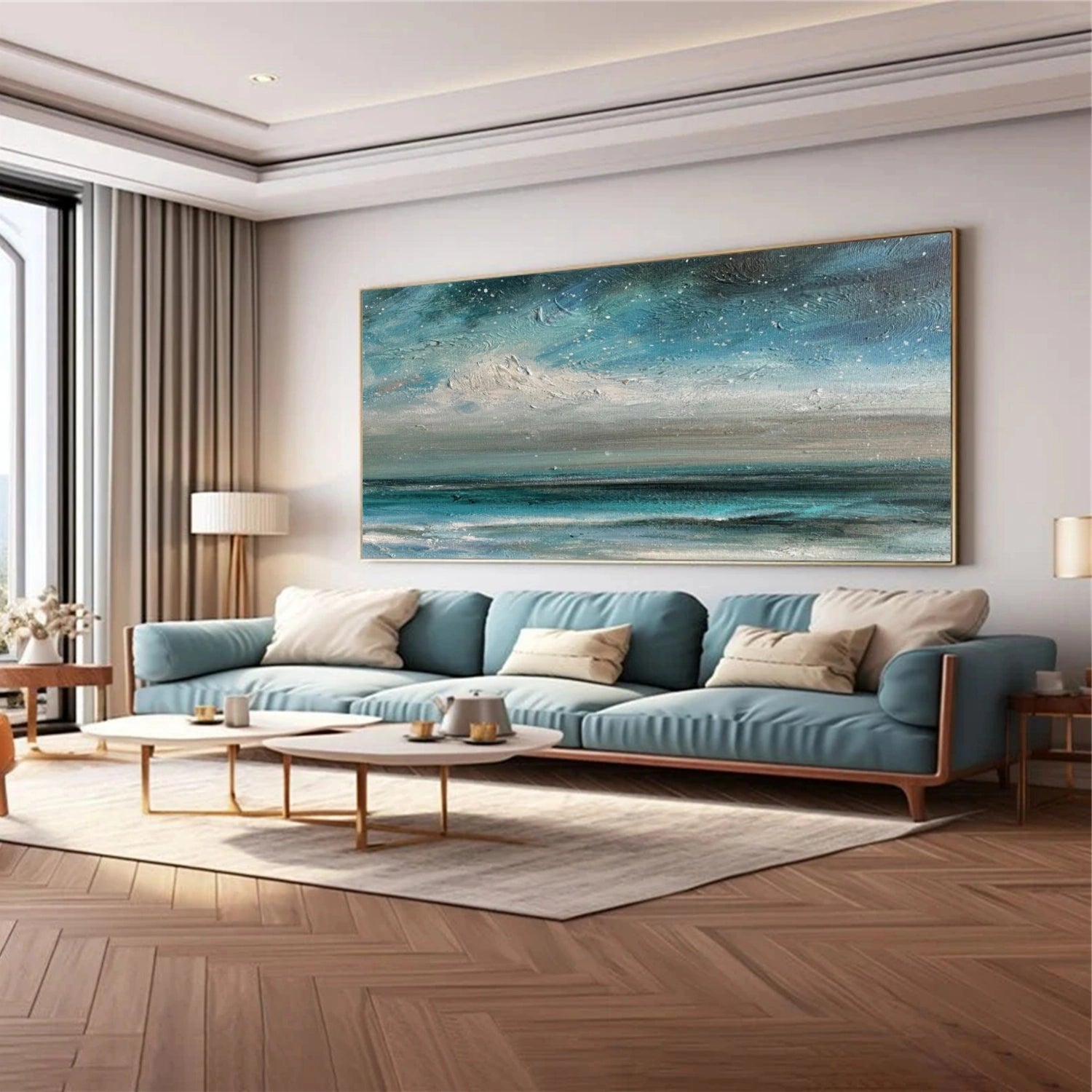 Abstract Canvas Wall Art #AP280