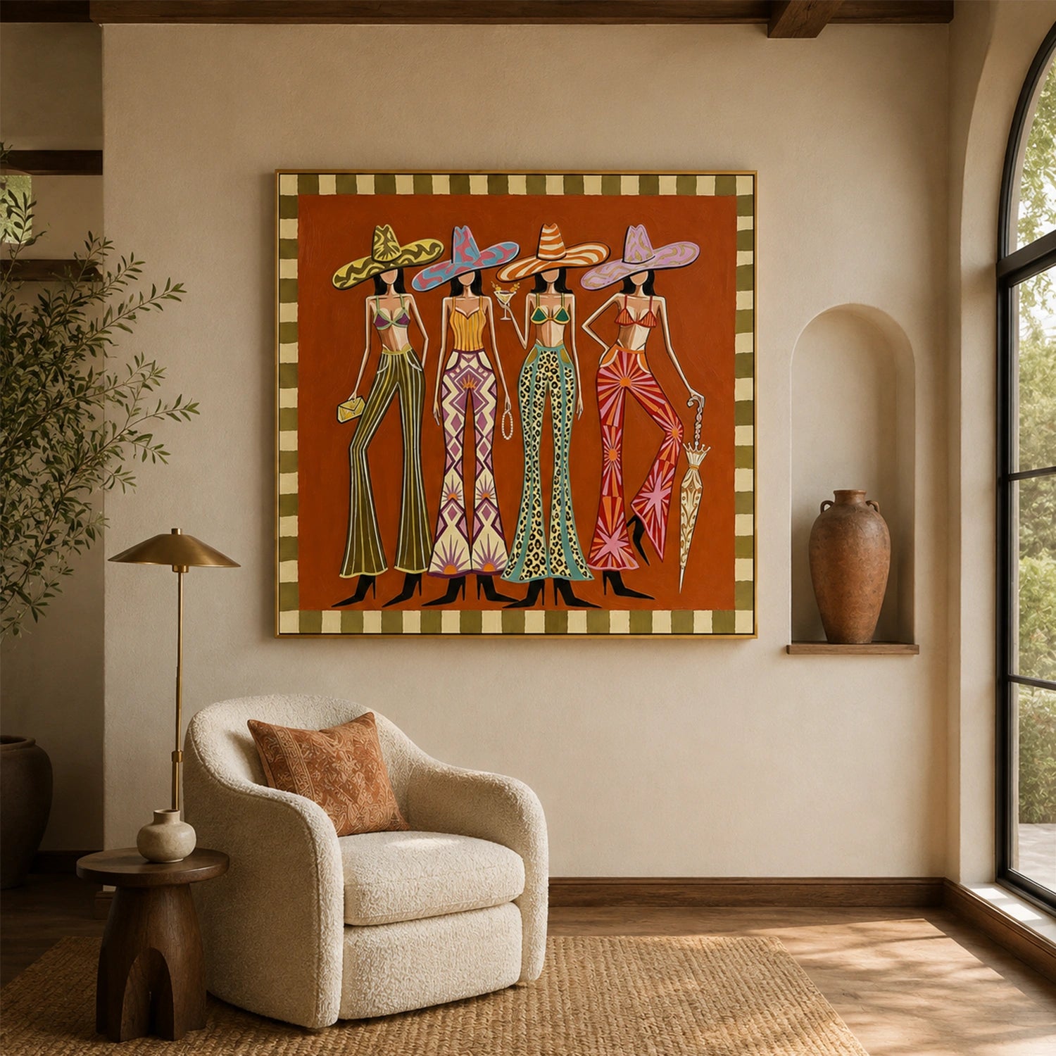 American Western Cowboy Art #VT241